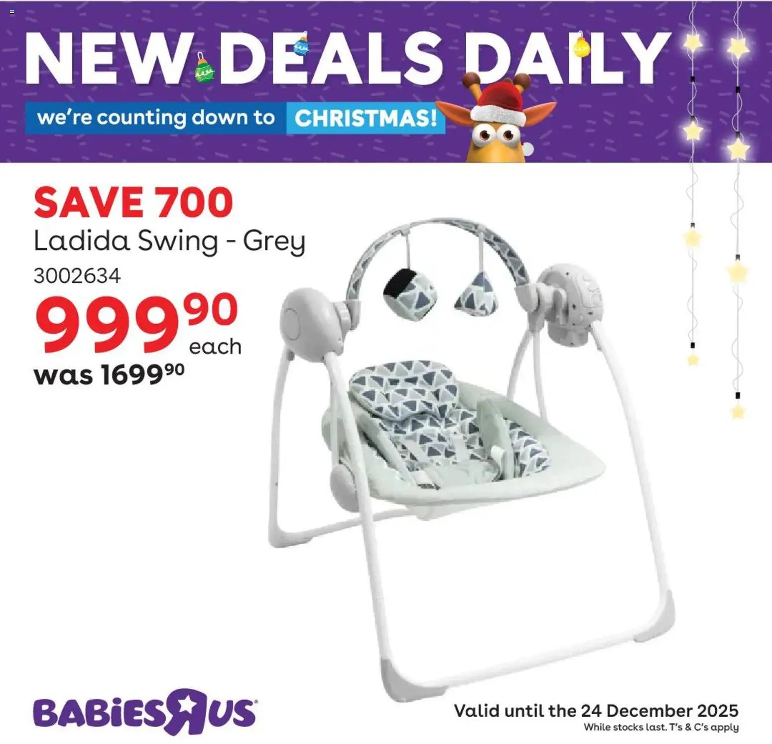 Babies R Us Day 7 of Christmas Deals (2025-12-18 - 2025-12-24) | 9