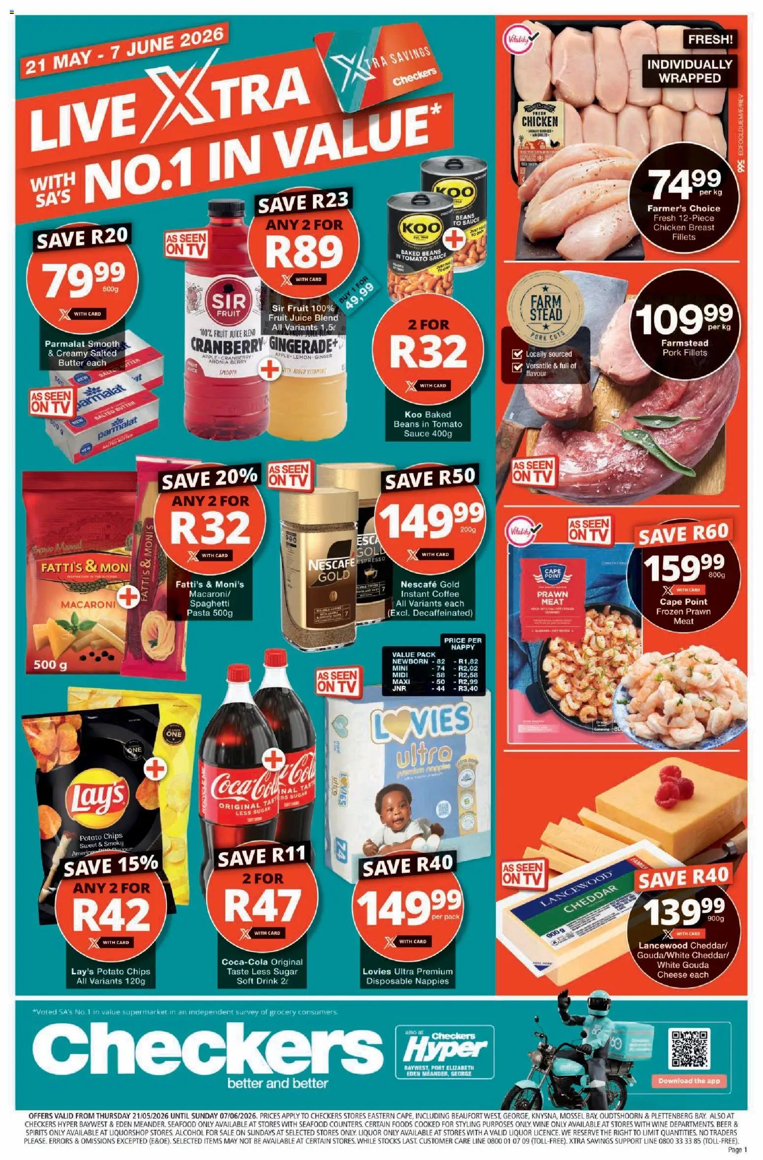 Checkers - Eastern Cape - May Month-End Promotion