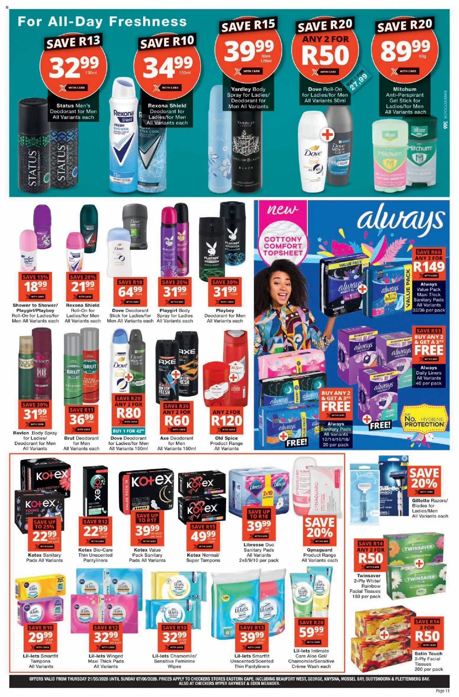 Checkers - Eastern Cape - May Month-End Promotion