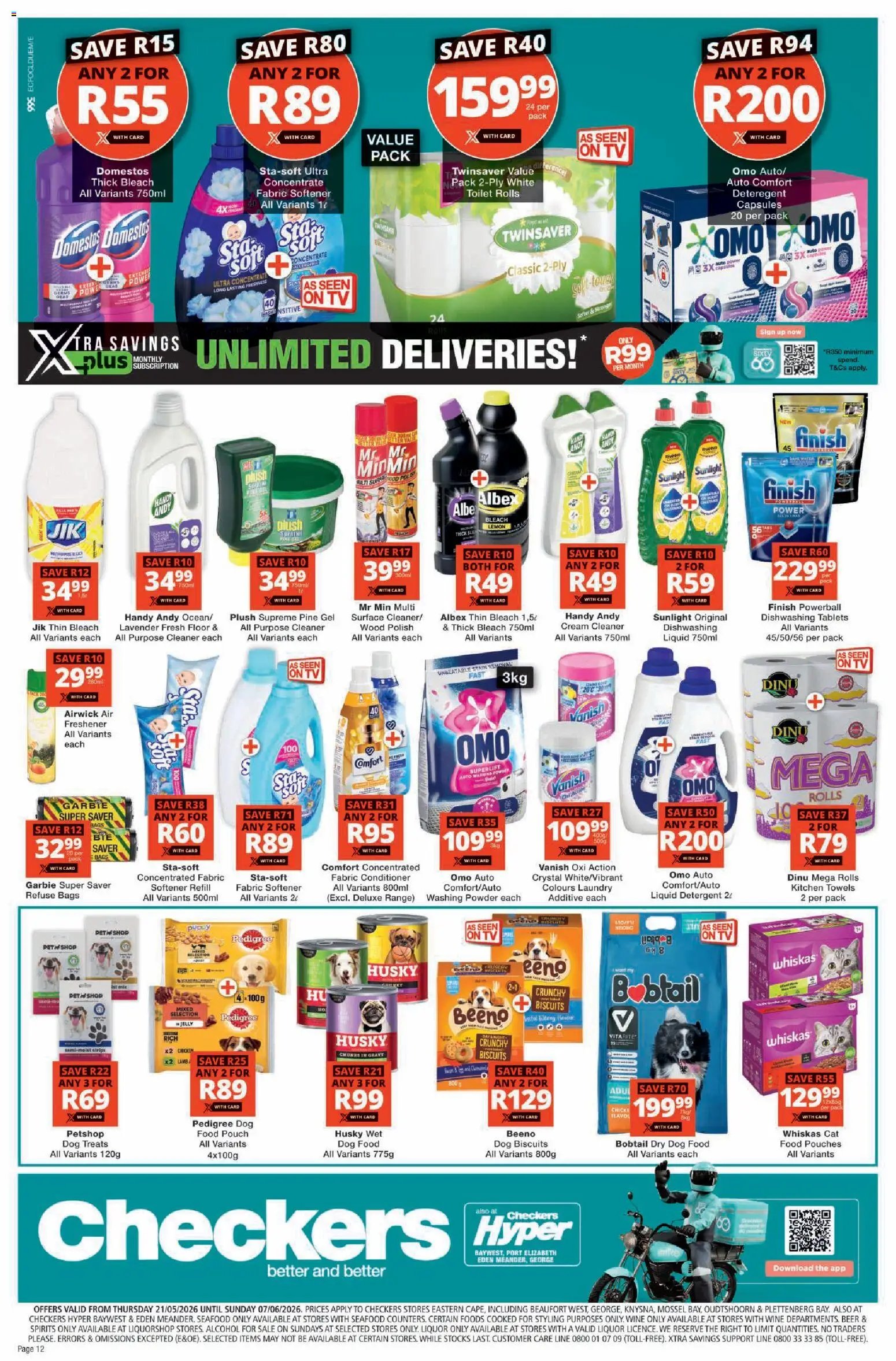 Checkers - Eastern Cape - May Month-End Promotion