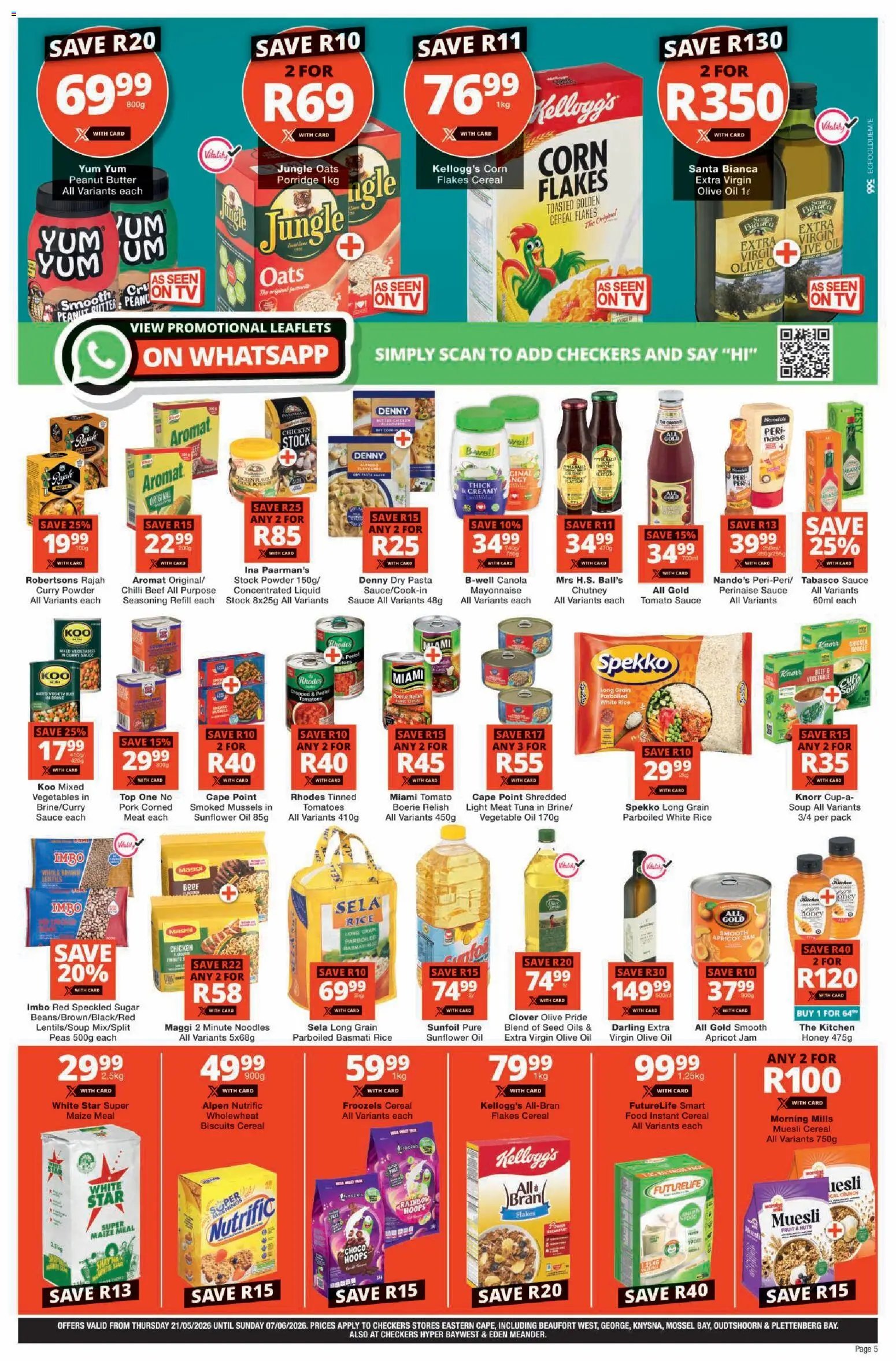 Checkers - Eastern Cape - May Month-End Promotion