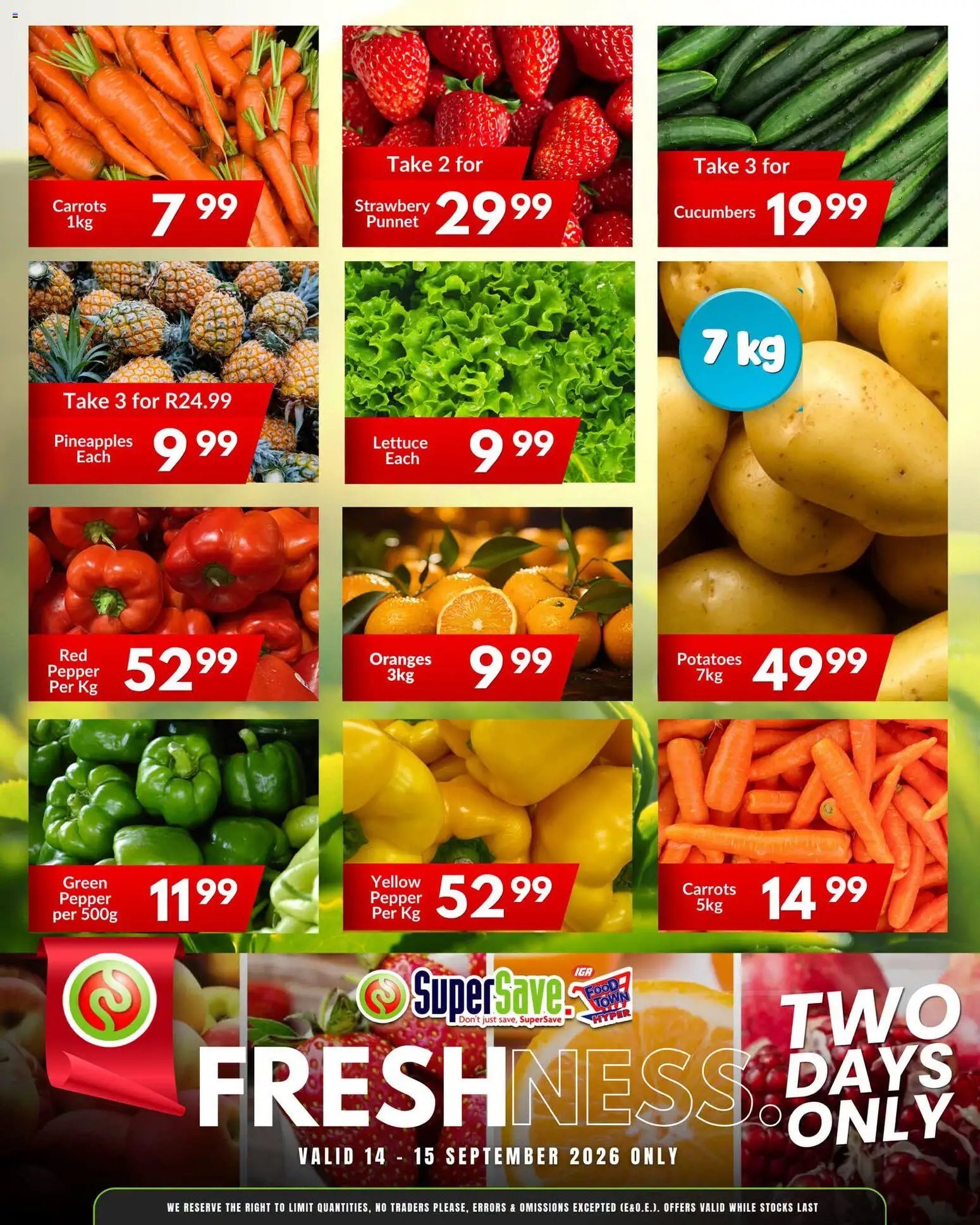 Super Save Two days only