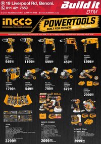 Build It Gauteng - INGCO Promotion