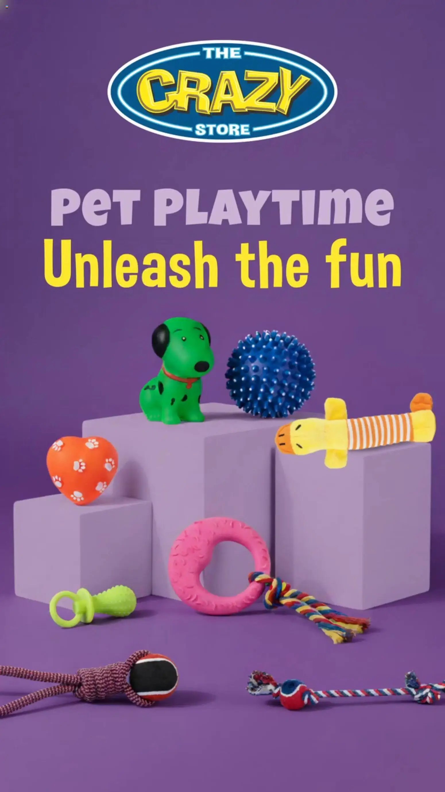 Crazy Store Pet Toys Specials (2026-04-12 - 2026-05-15) | 1