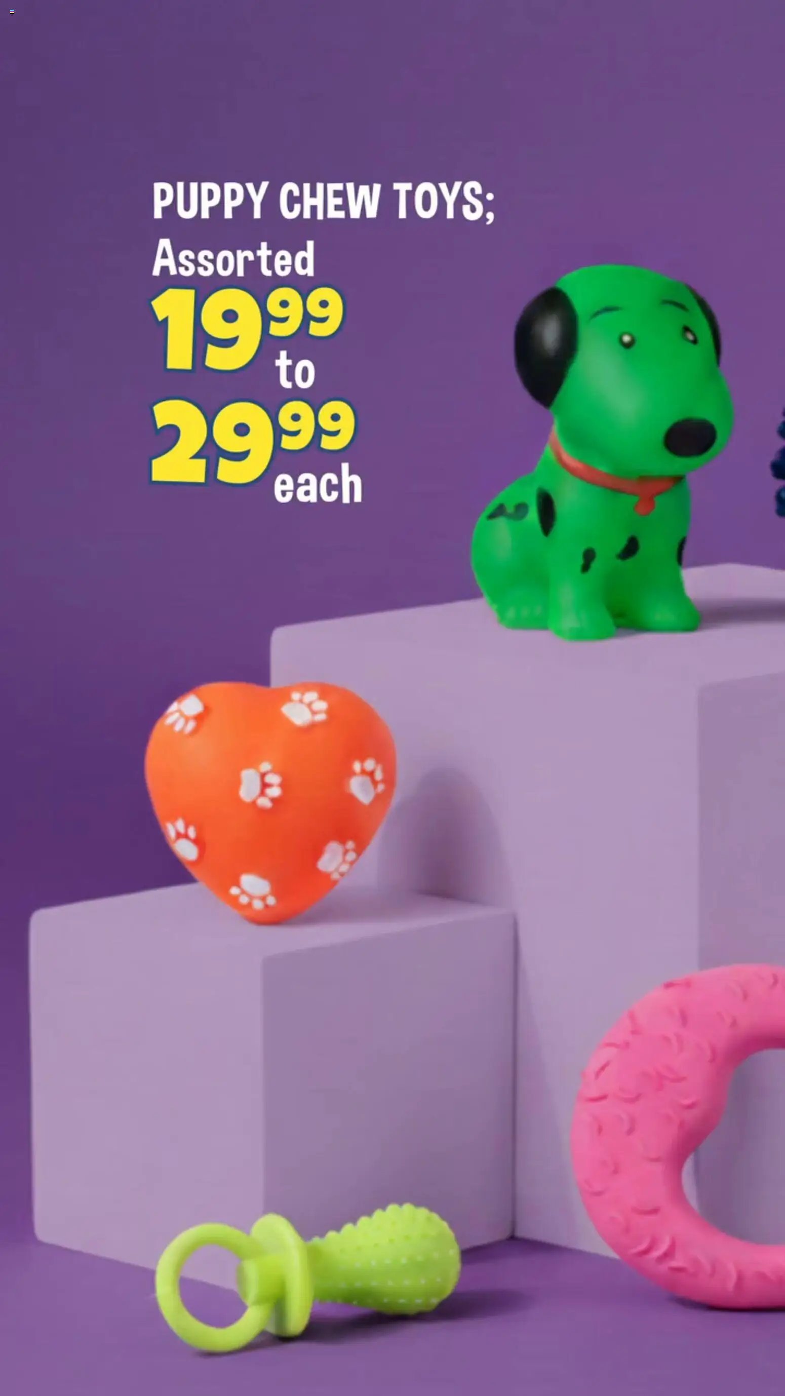 Crazy Store Pet Toys Specials (2026-04-12 - 2026-05-15) | 2