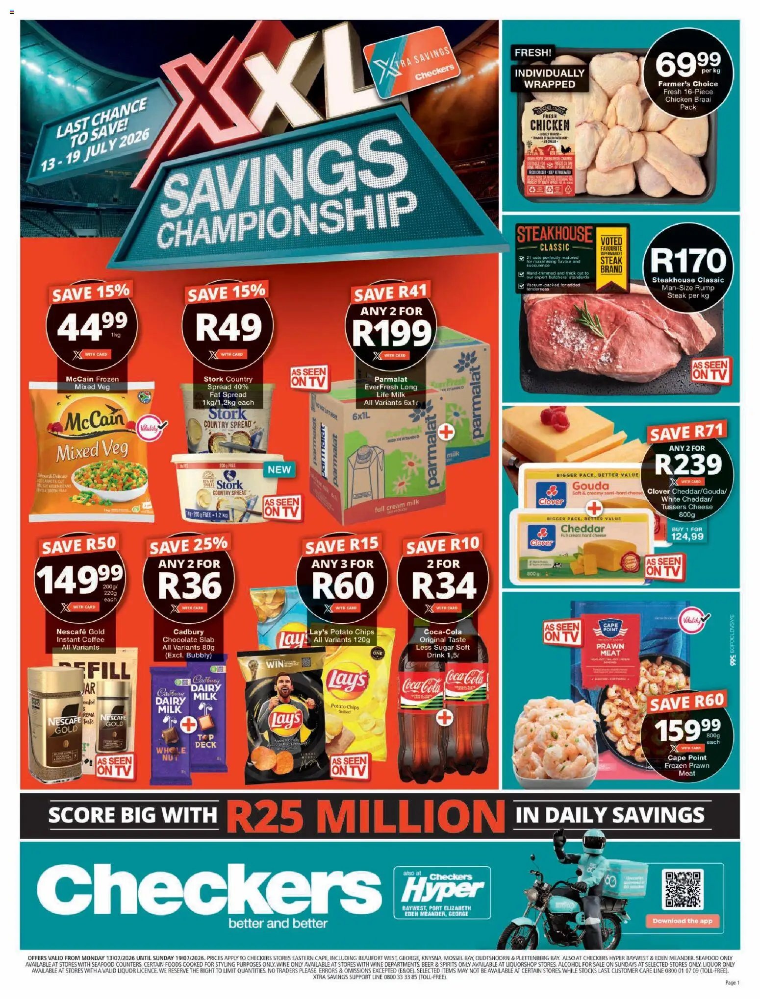 Checkers - Eastern Cape - XXL Savings Promotion Week