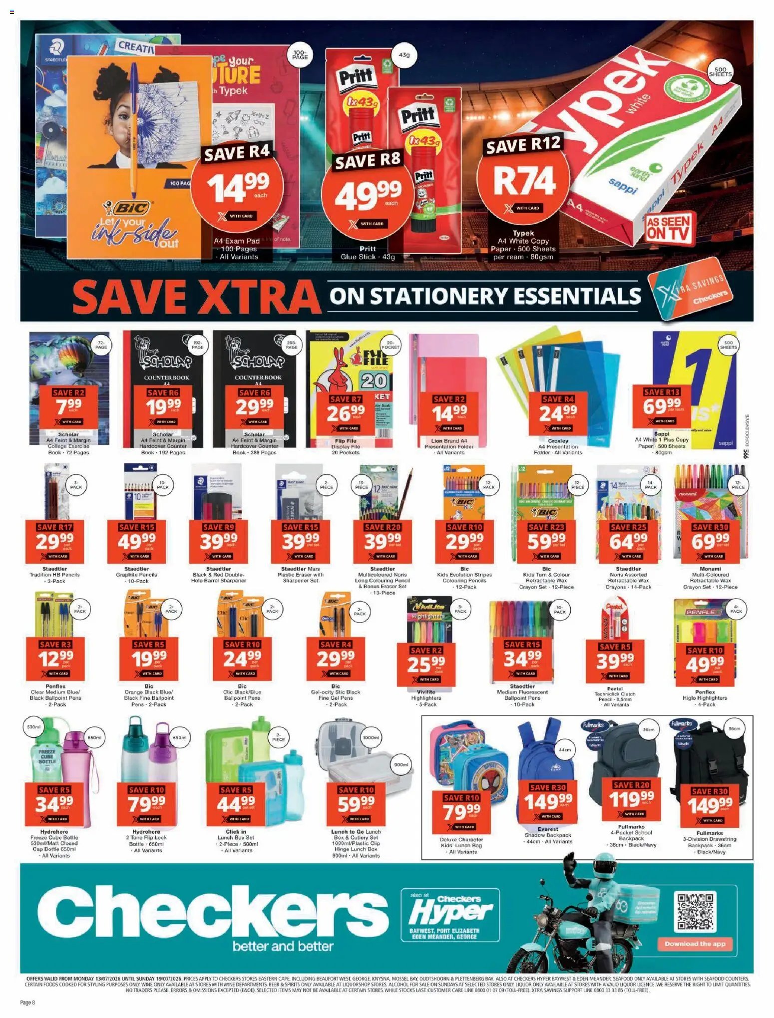 Checkers - Eastern Cape - XXL Savings Promotion Week