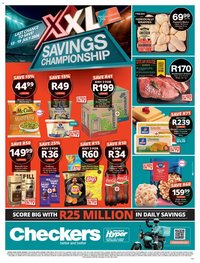 Checkers - Eastern Cape - XXL Savings Promotion Week