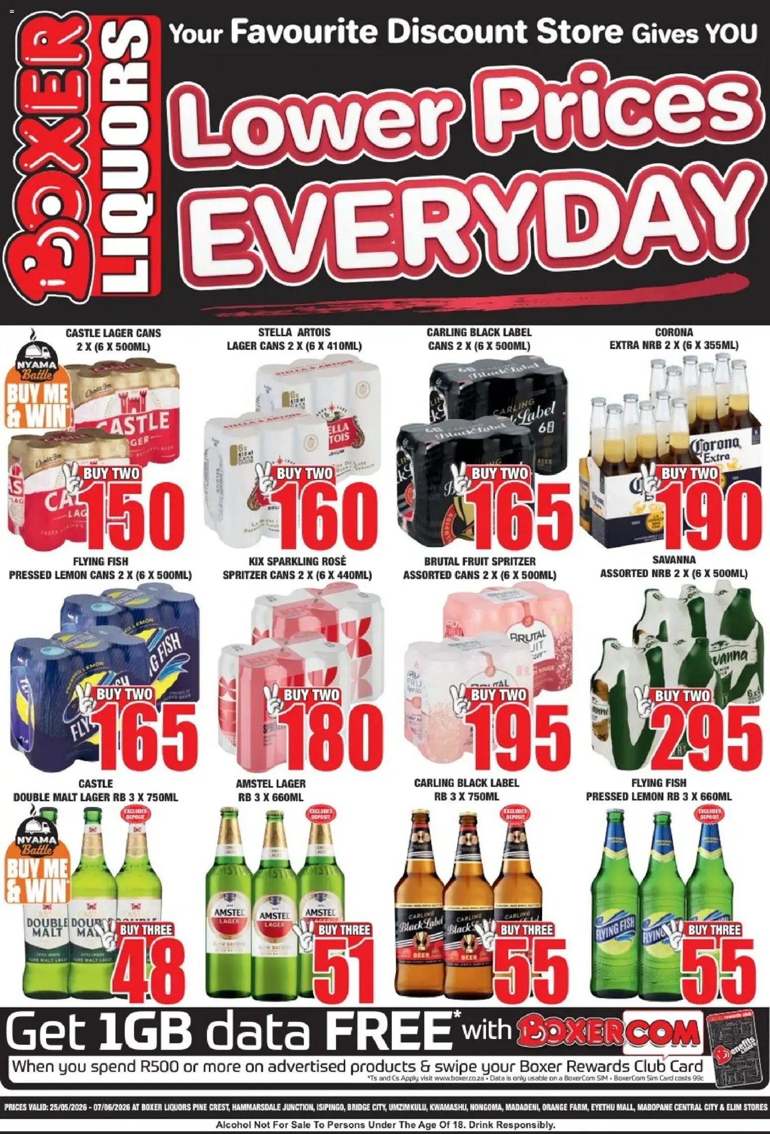 Boxer Gauteng - Liquors