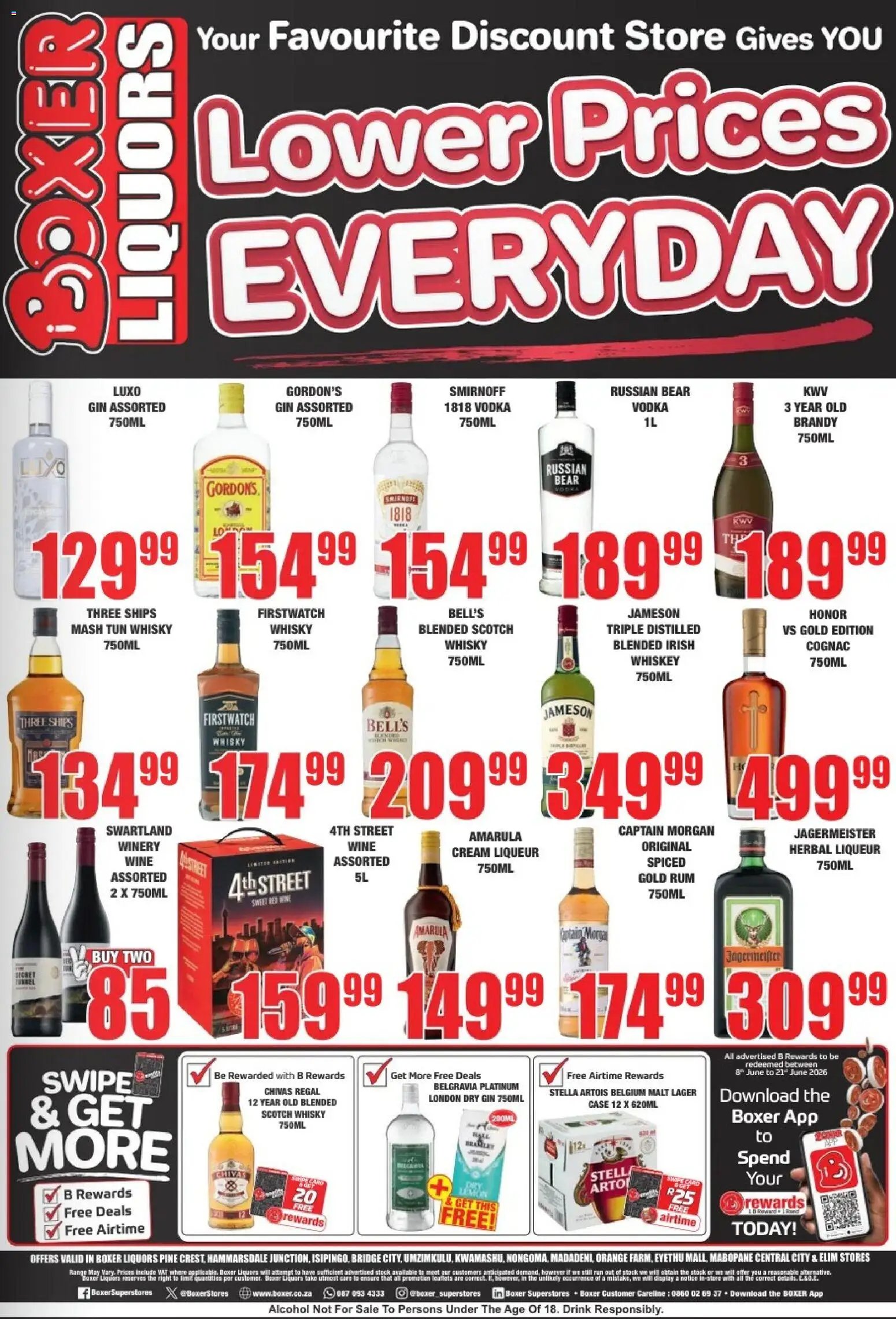 Boxer Gauteng - Liquors