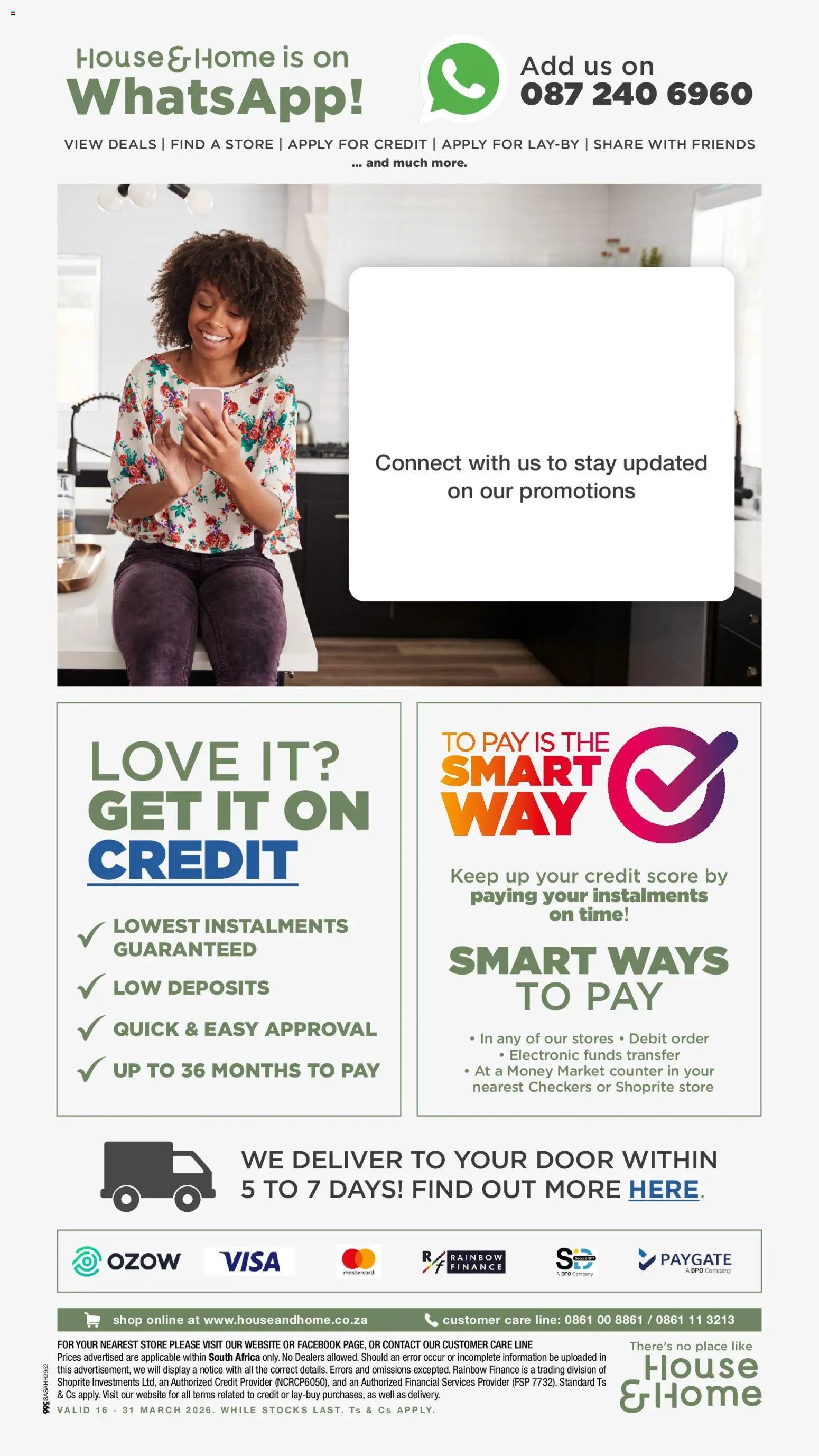 House and Home - Appliances Clearance Sale (2026-03-16 - 2026-03-31) | 17