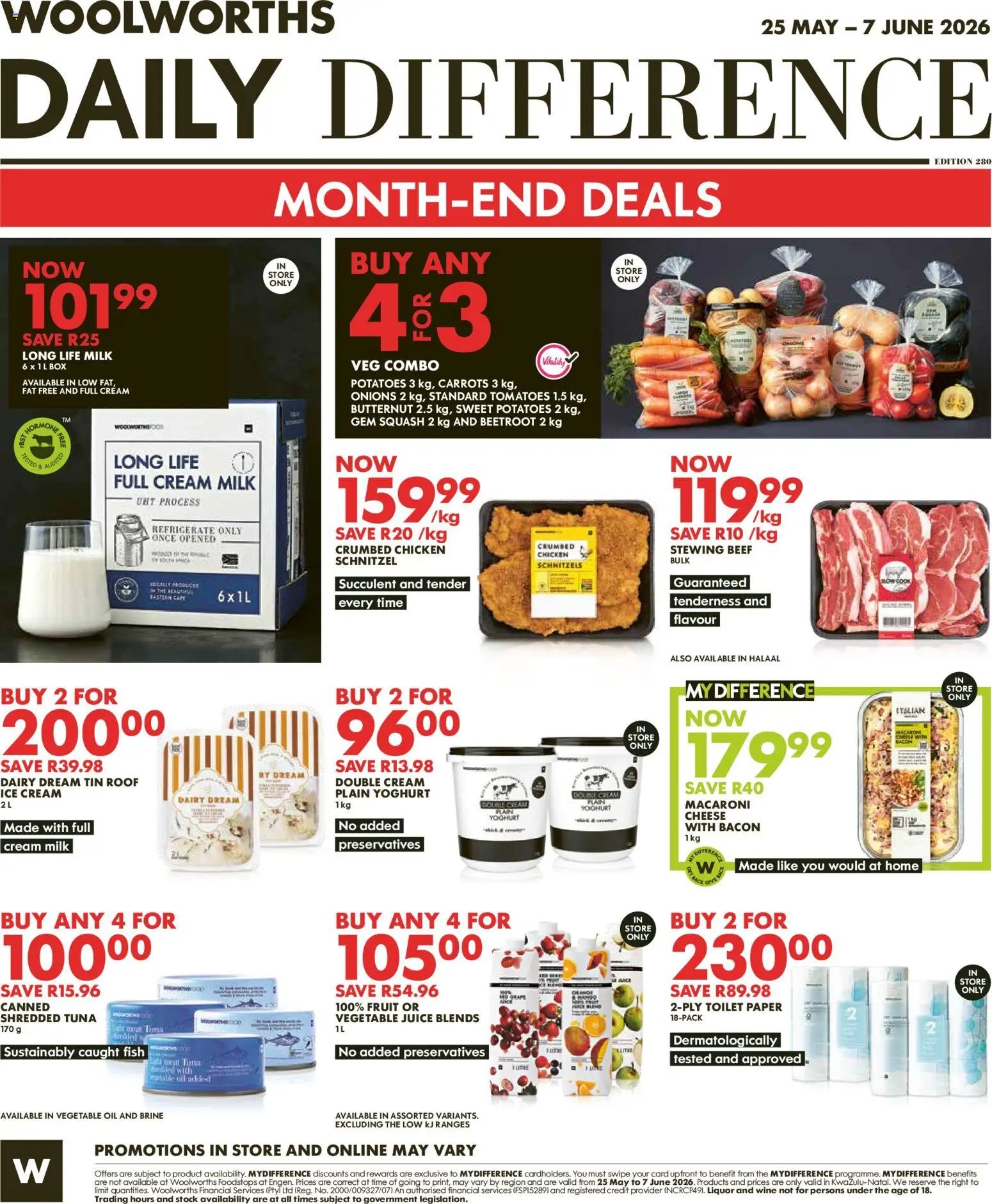 Woolworths Daily Difference - KwaZulu-Natal