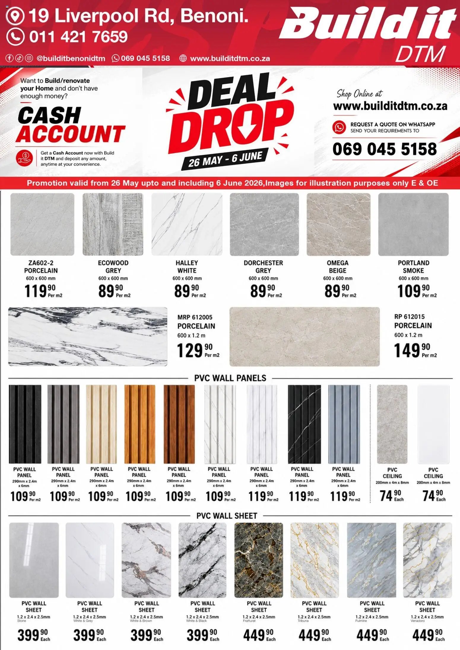 Build It Gauteng - Deal Drop