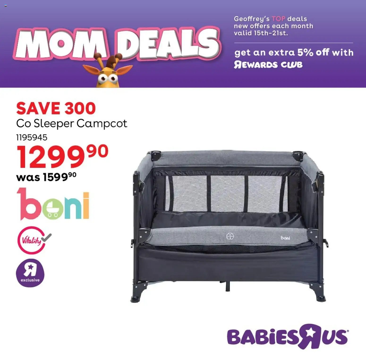 Babies R Us Mom Deals (2025-11-15 - 2025-11-21) | 3