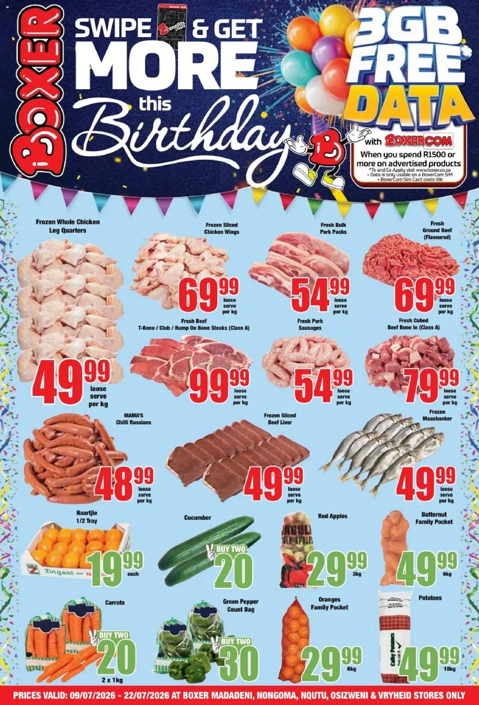 Boxer KwaZulu-Natal - Country Specials