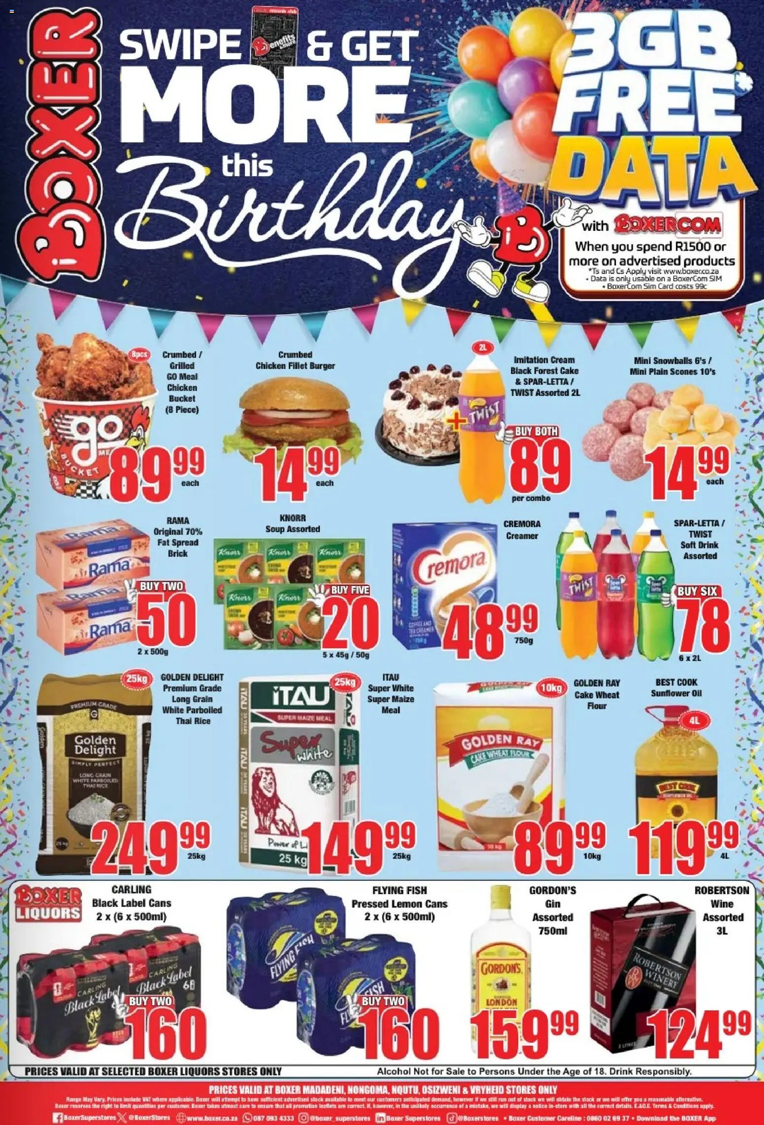 Boxer KwaZulu-Natal - Country Specials