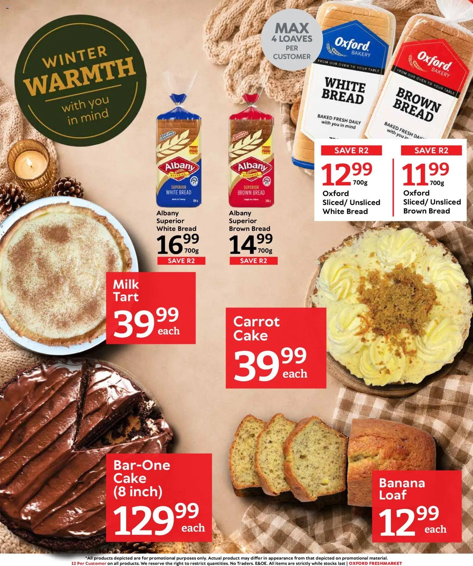 Oxford Freshmarket Specials