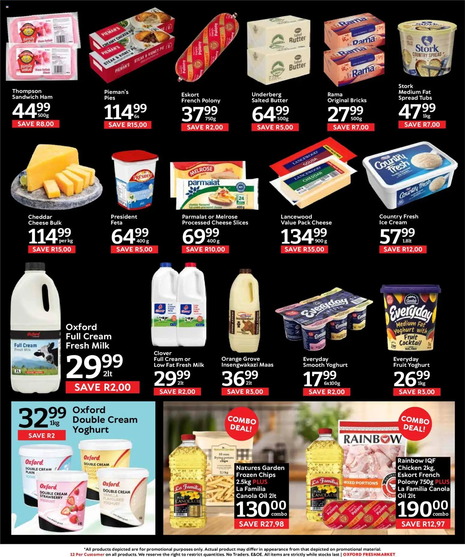 Oxford Freshmarket Specials