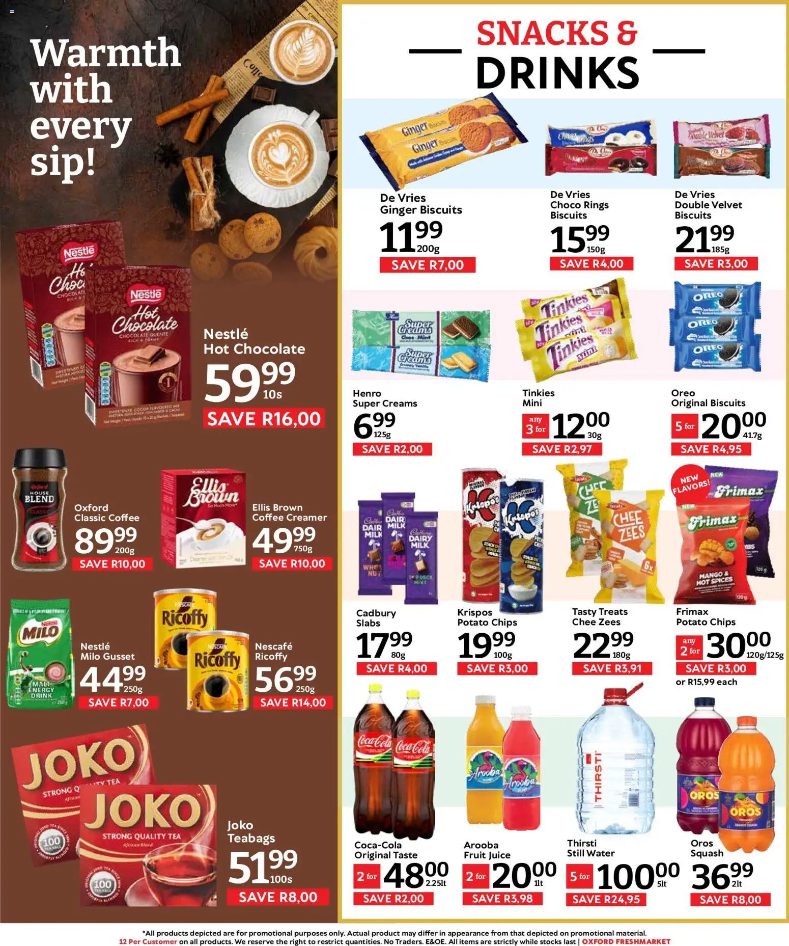 Oxford Freshmarket Specials