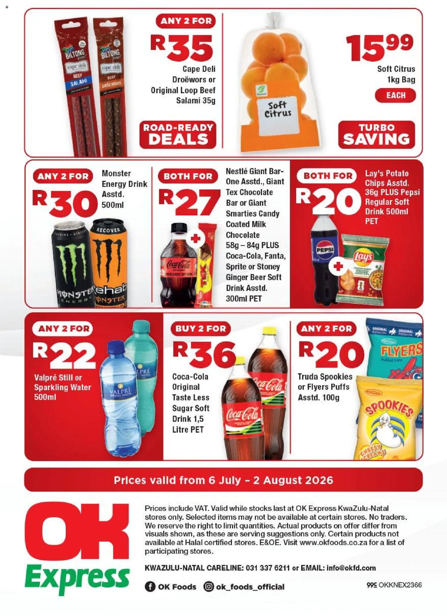 OK Foods - Kwazulu Natal - OK Express