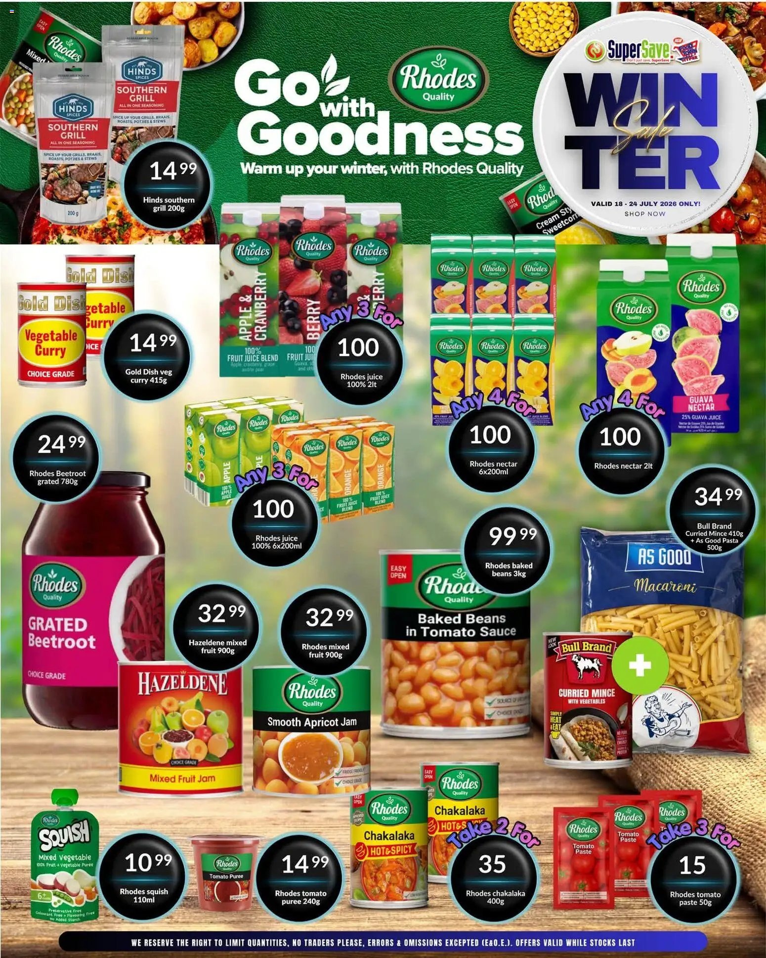 Super Save Specials