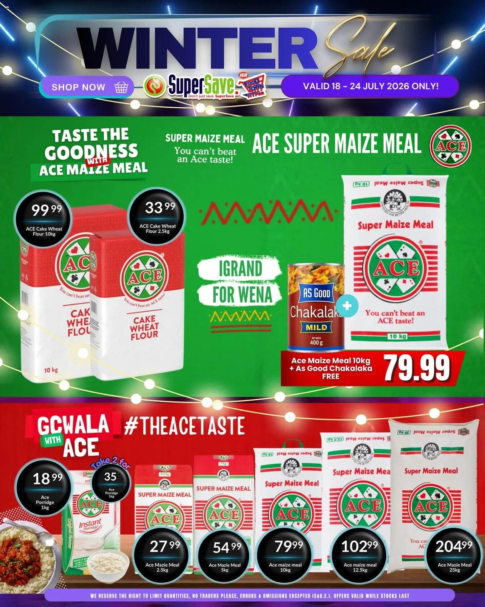 Super Save Specials