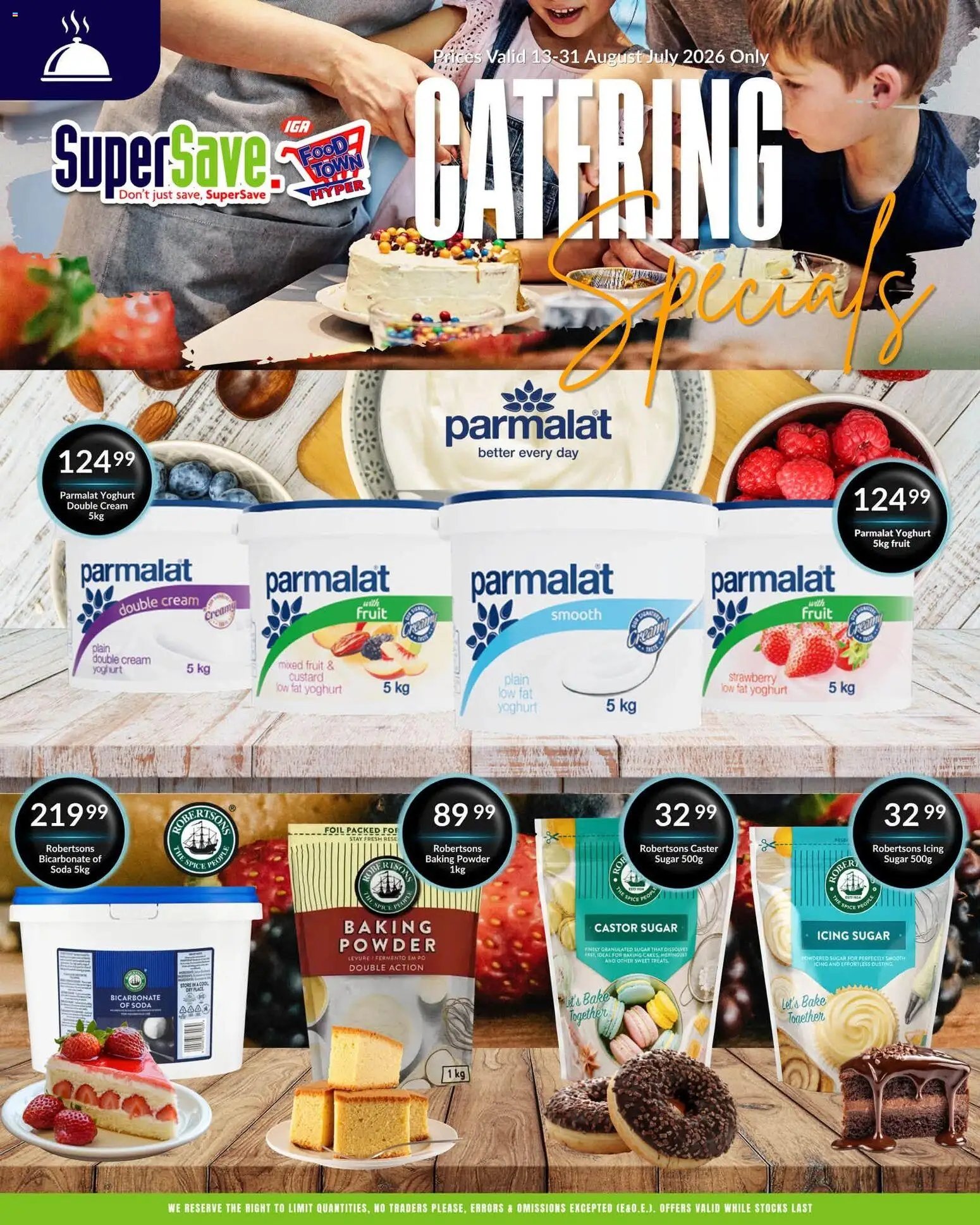Super Save Catering Specials