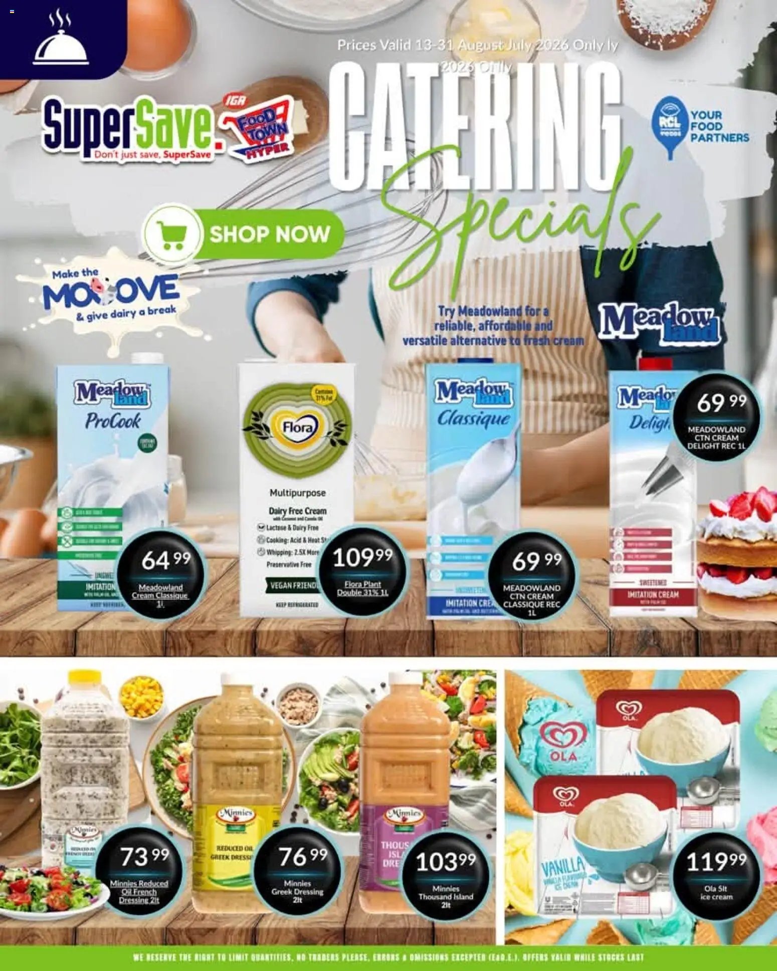 Super Save Catering Specials