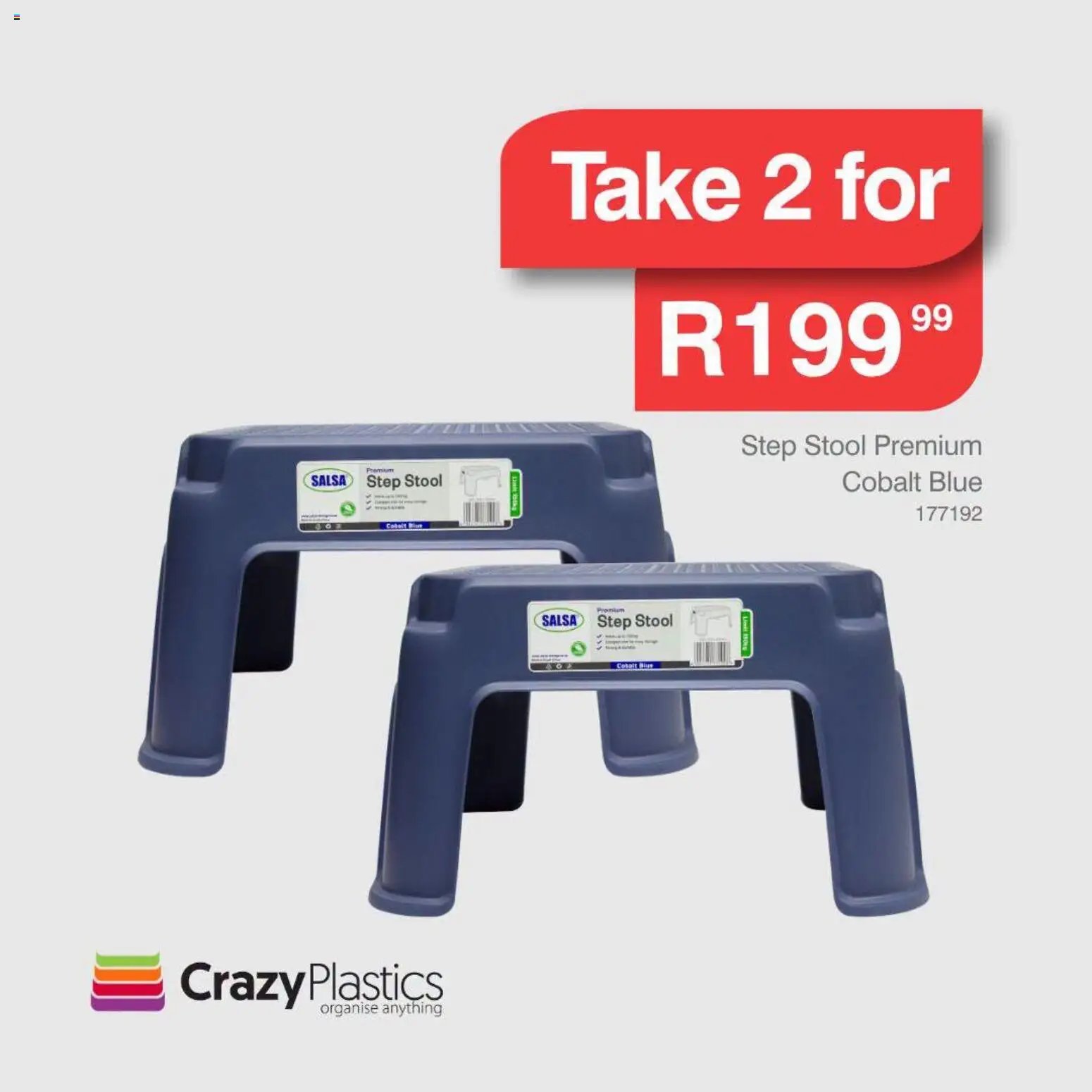 Crazy Plastics Step stool