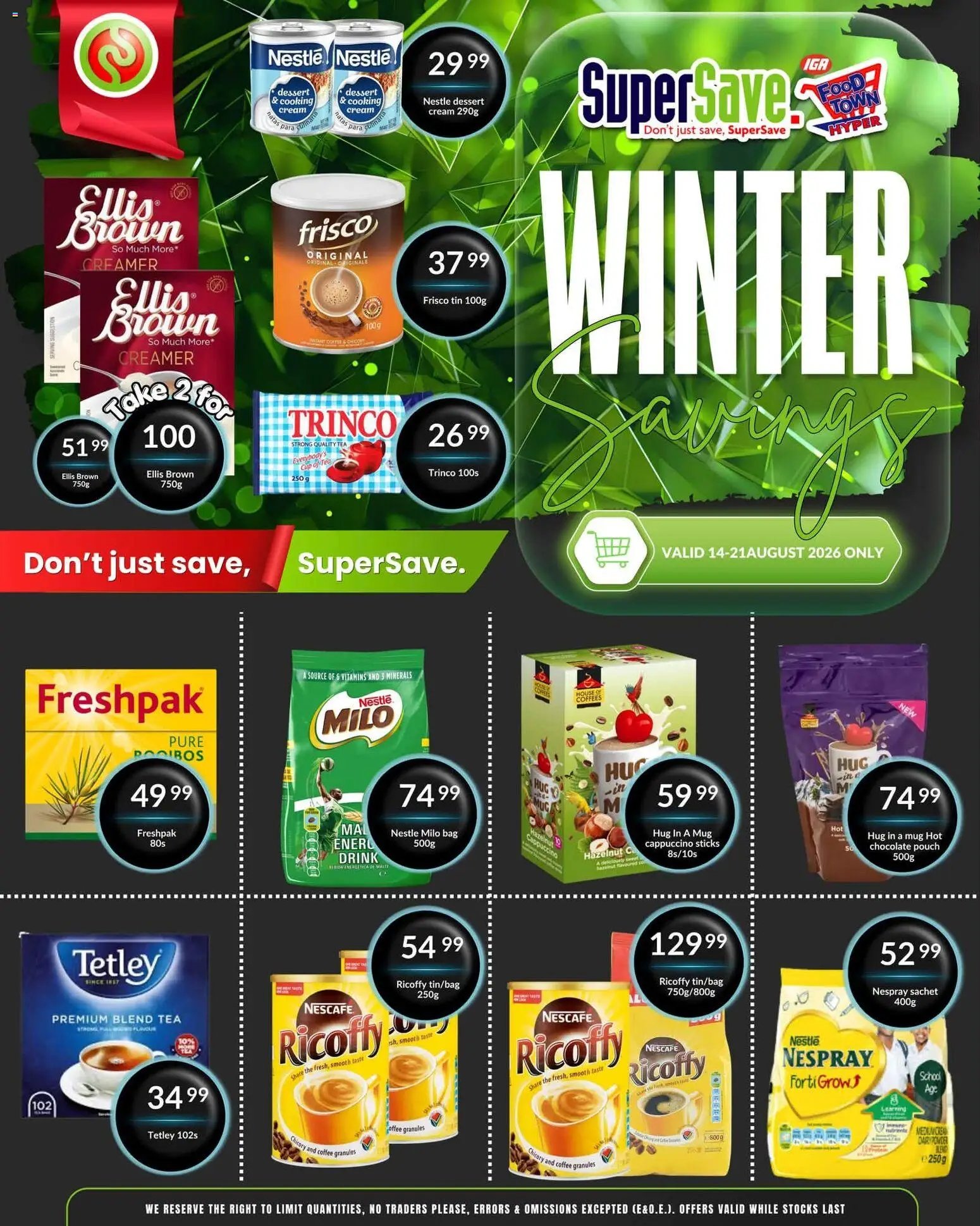 Super Save Specials