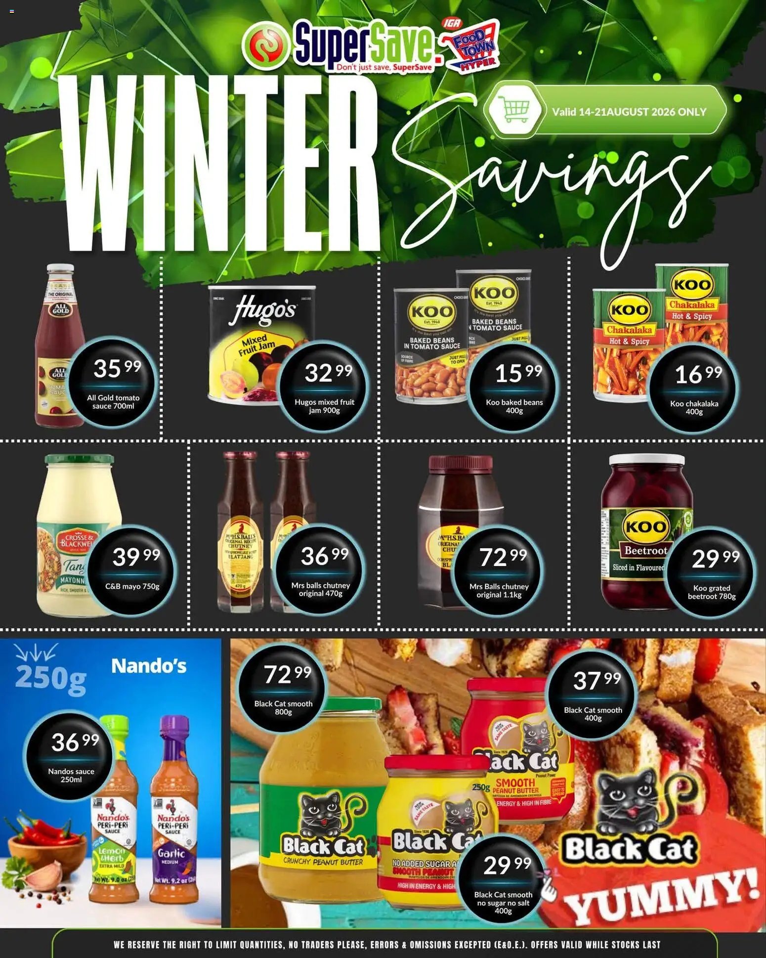 Super Save Specials