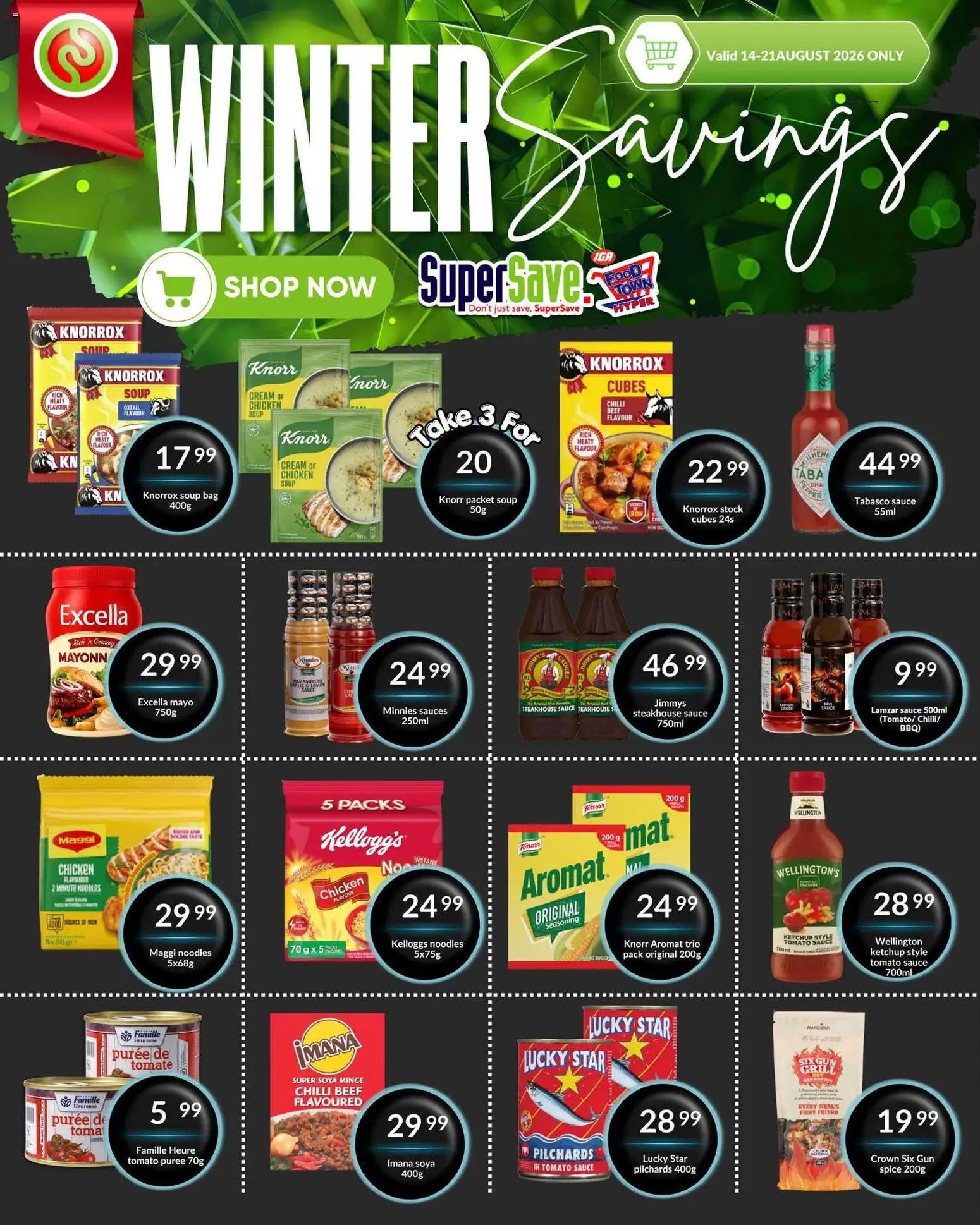 Super Save Specials