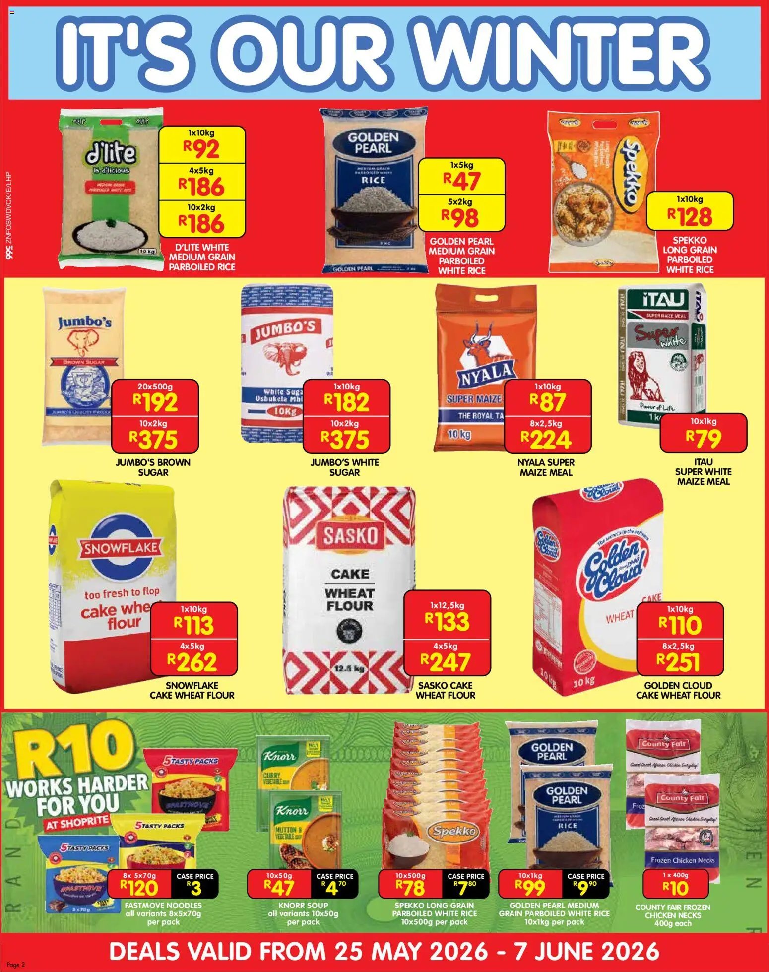 Shoprite KwaZulu-Natal - Cash & Carry Winter Deals Durban & Mount Frere