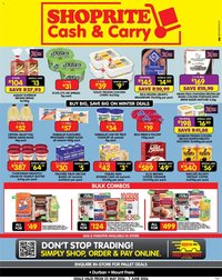 Shoprite KwaZulu-Natal - Cash & Carry Winter Deals Durban & Mount Frere