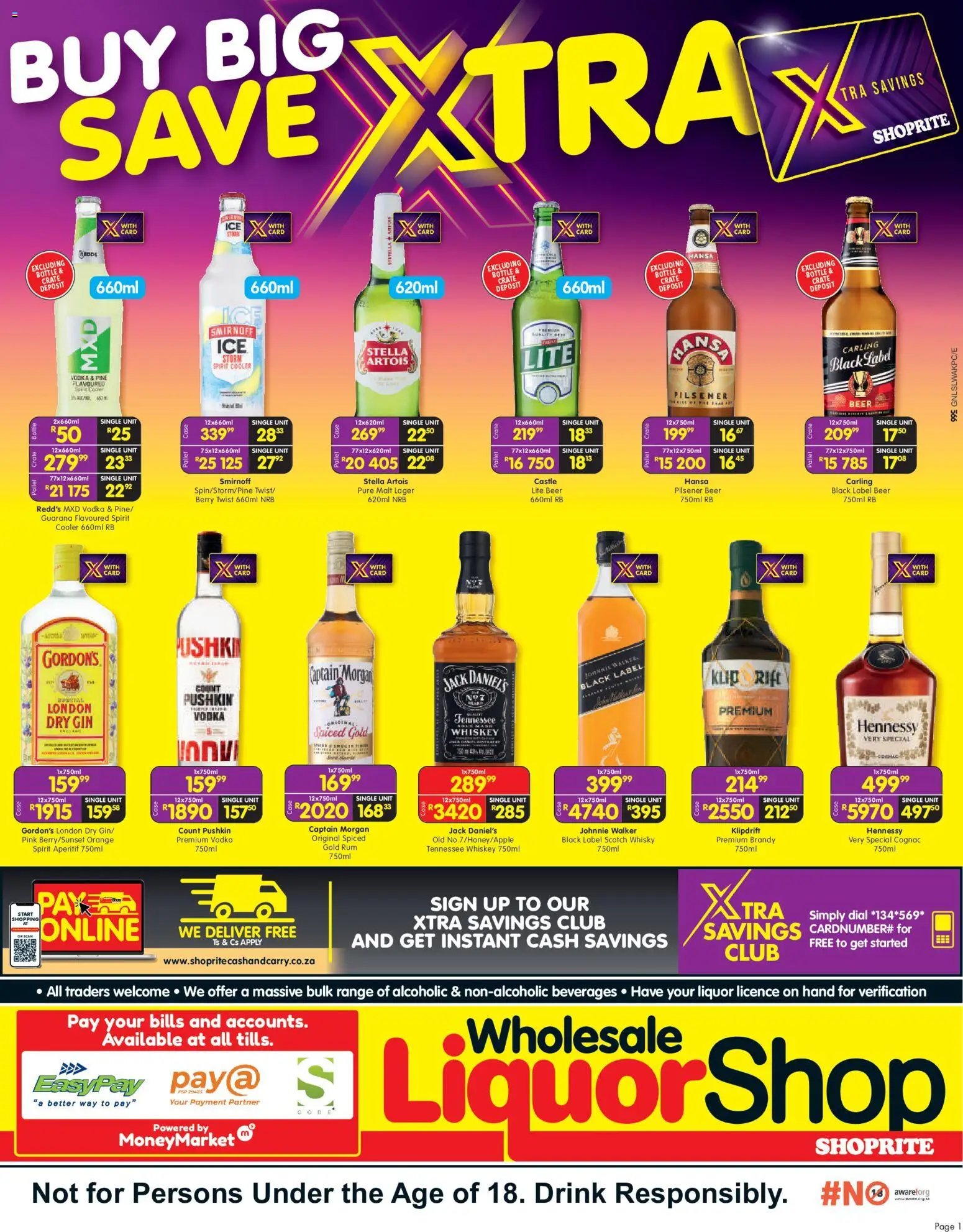 Shoprite - Wholesale LiquorShop Savings Selected Stores