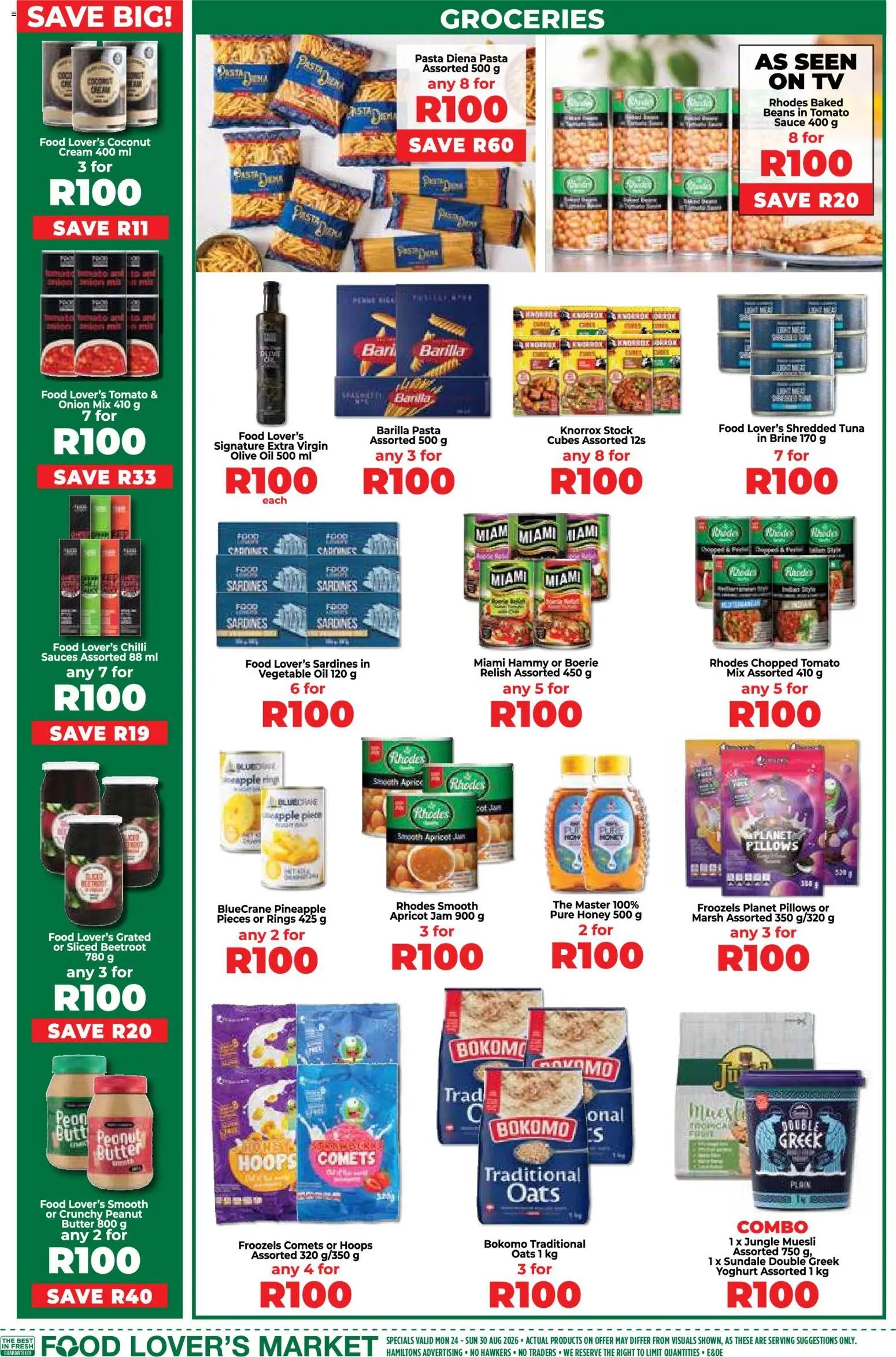 Food Lover's Market Eastern Cape - 100Buck Deals