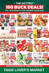 Food Lover's Market Eastern Cape - 100Buck Deals