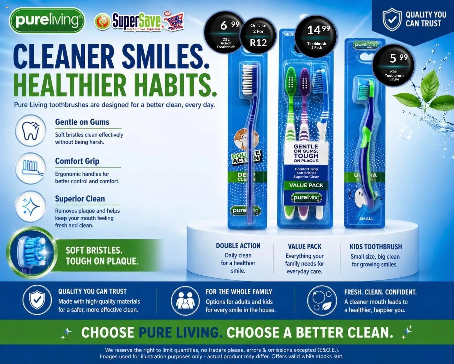 Super Save Pure Living daily care