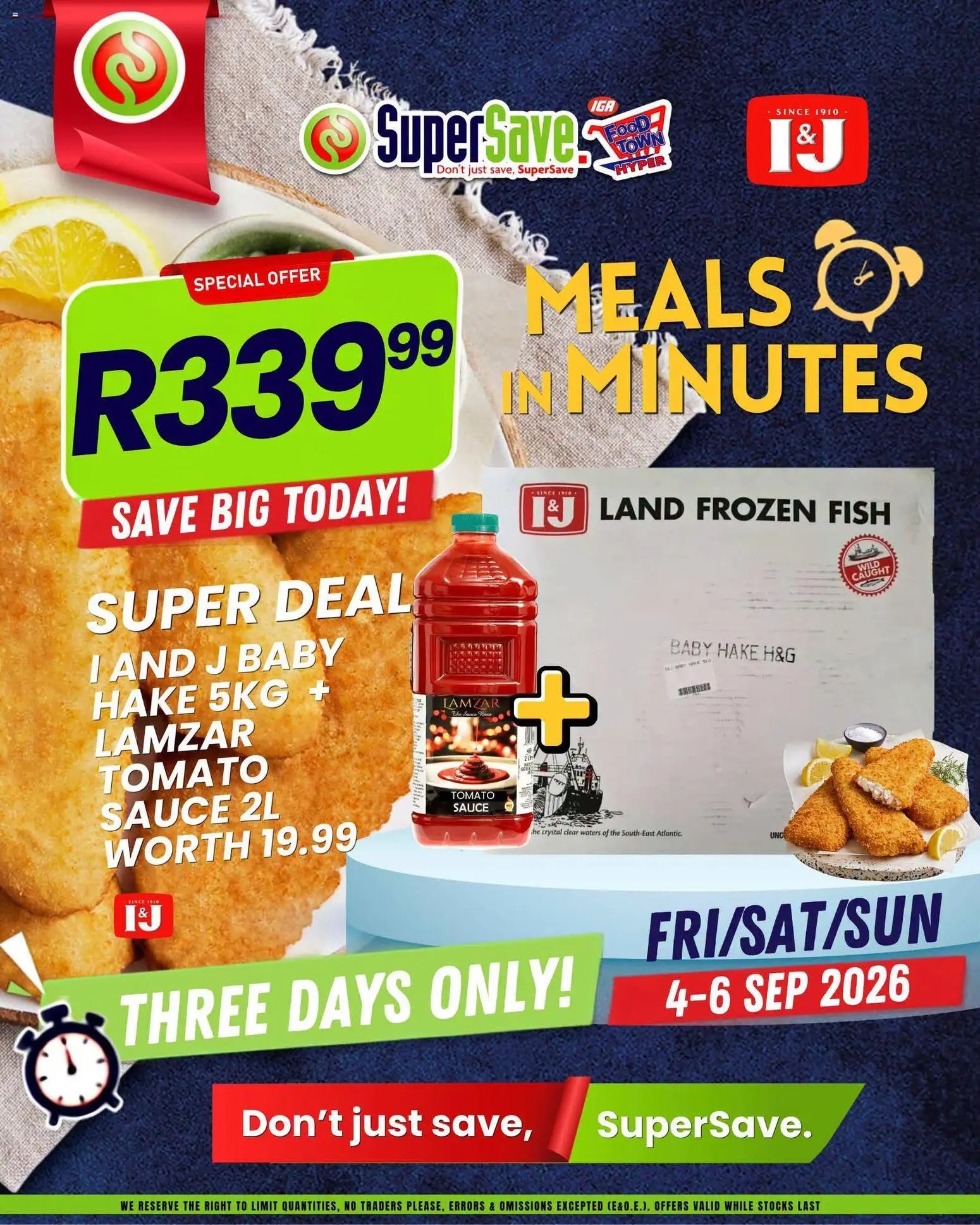 Super Save Meals in minutes