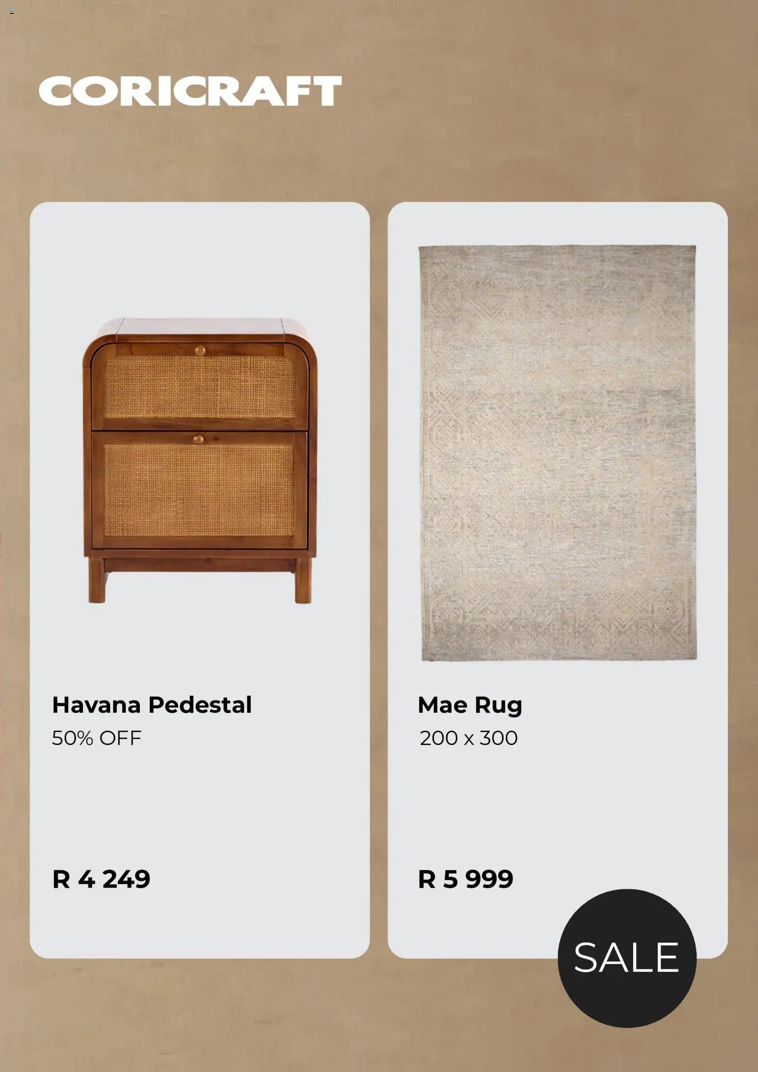 Coricraft Specials