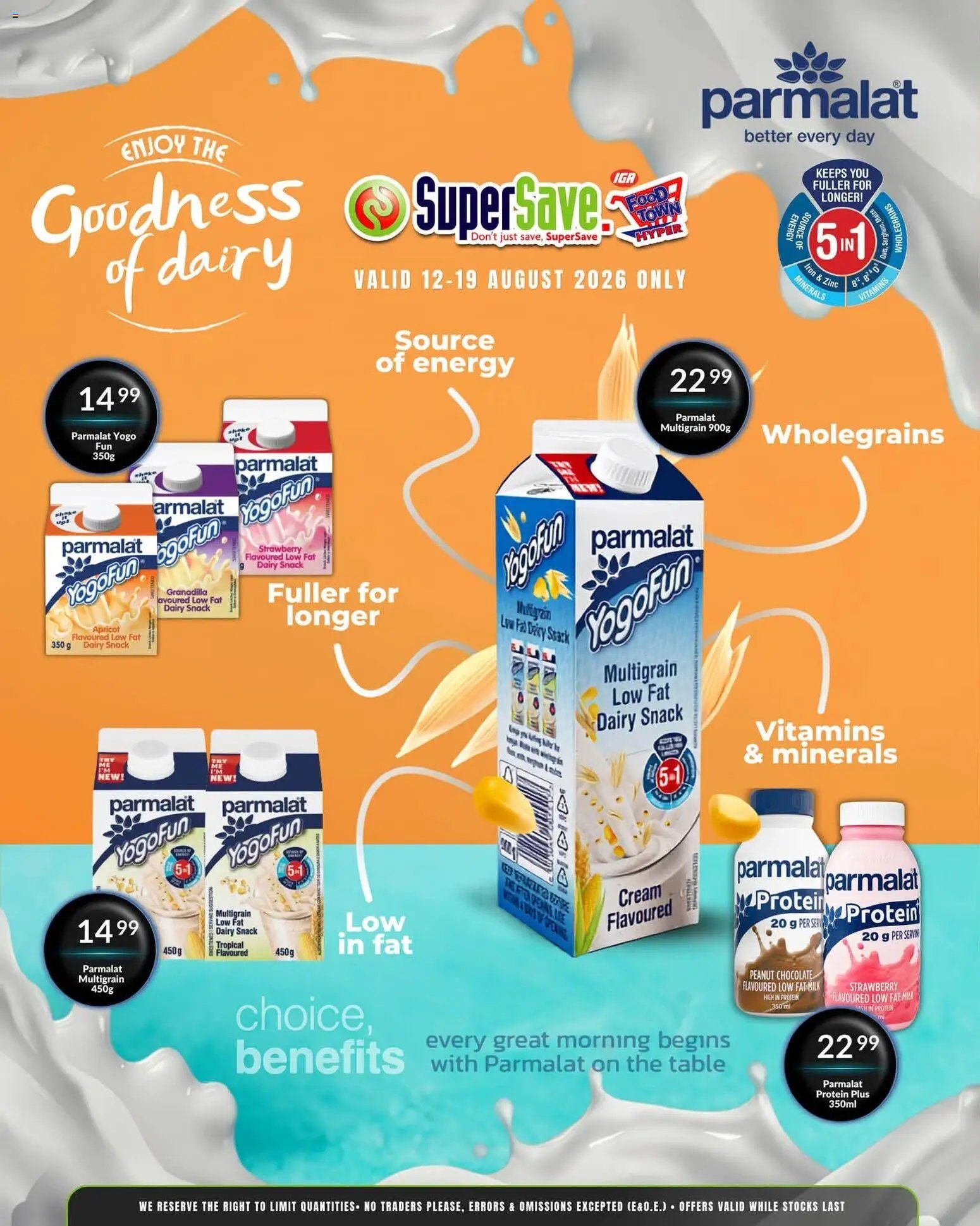 Super Save Goodness of milk