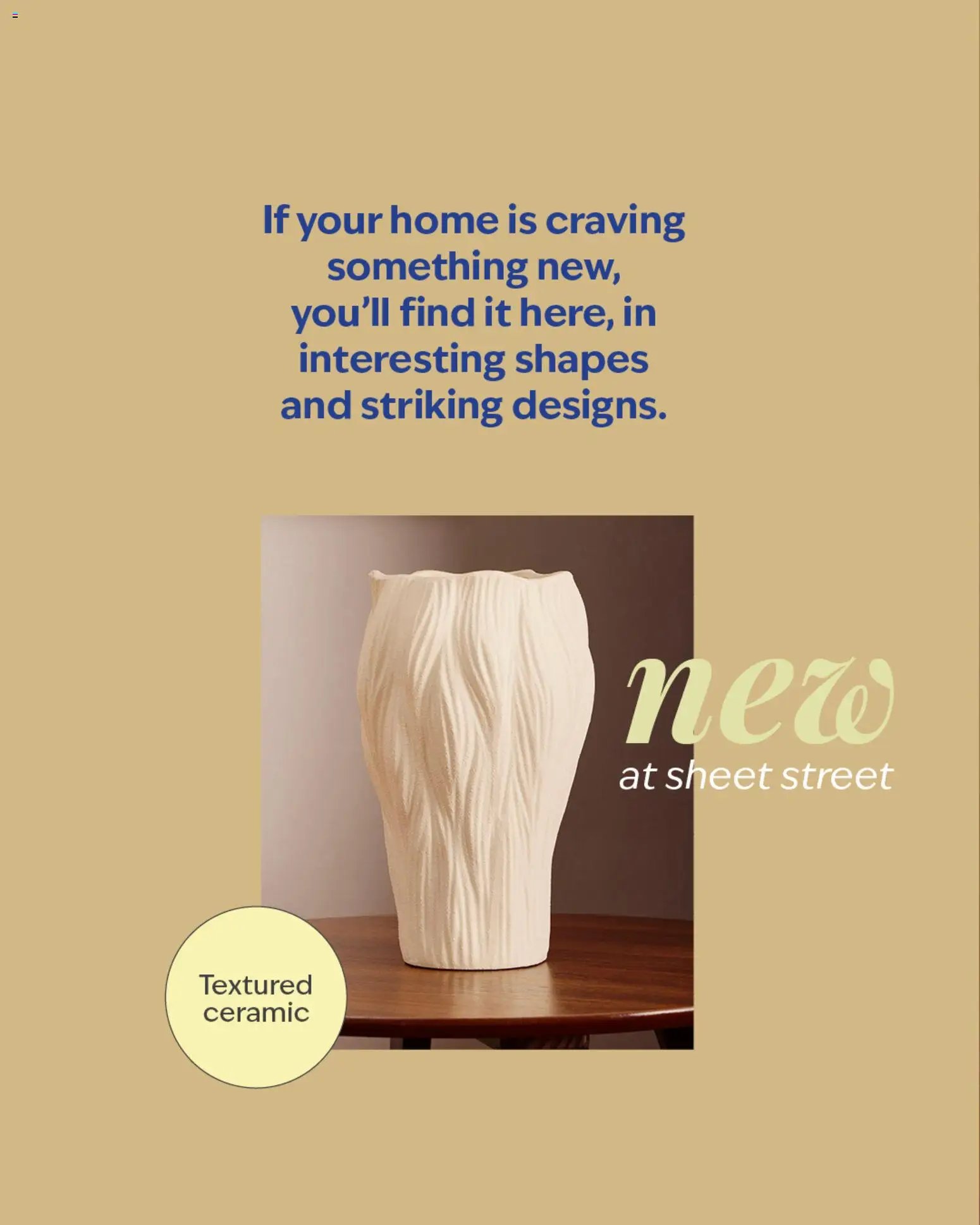 Sheet Street New Decor Specials (2026-05-06 - 2026-05-12) | 2