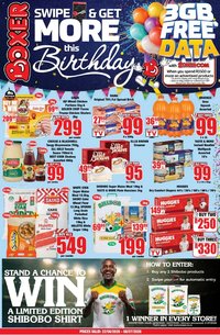 Boxer Eastern Cape - Specials