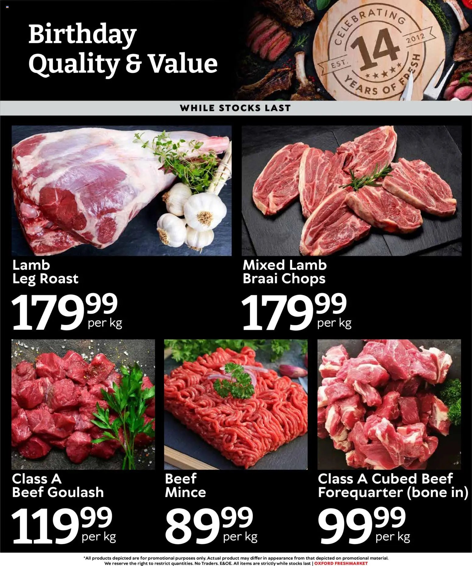 Oxford Freshmarket Specials