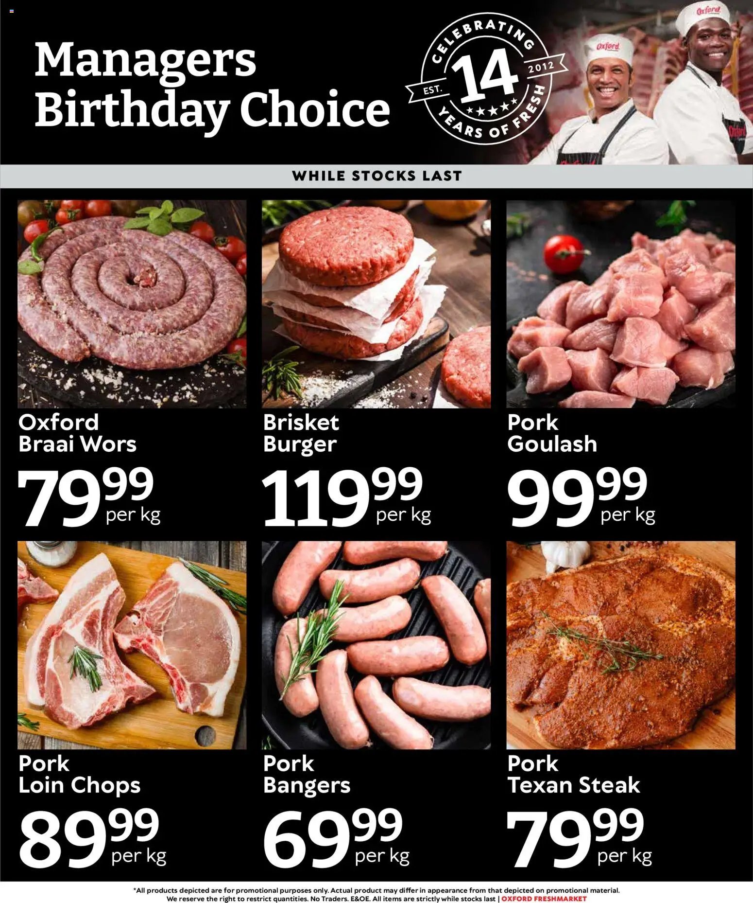 Oxford Freshmarket Specials