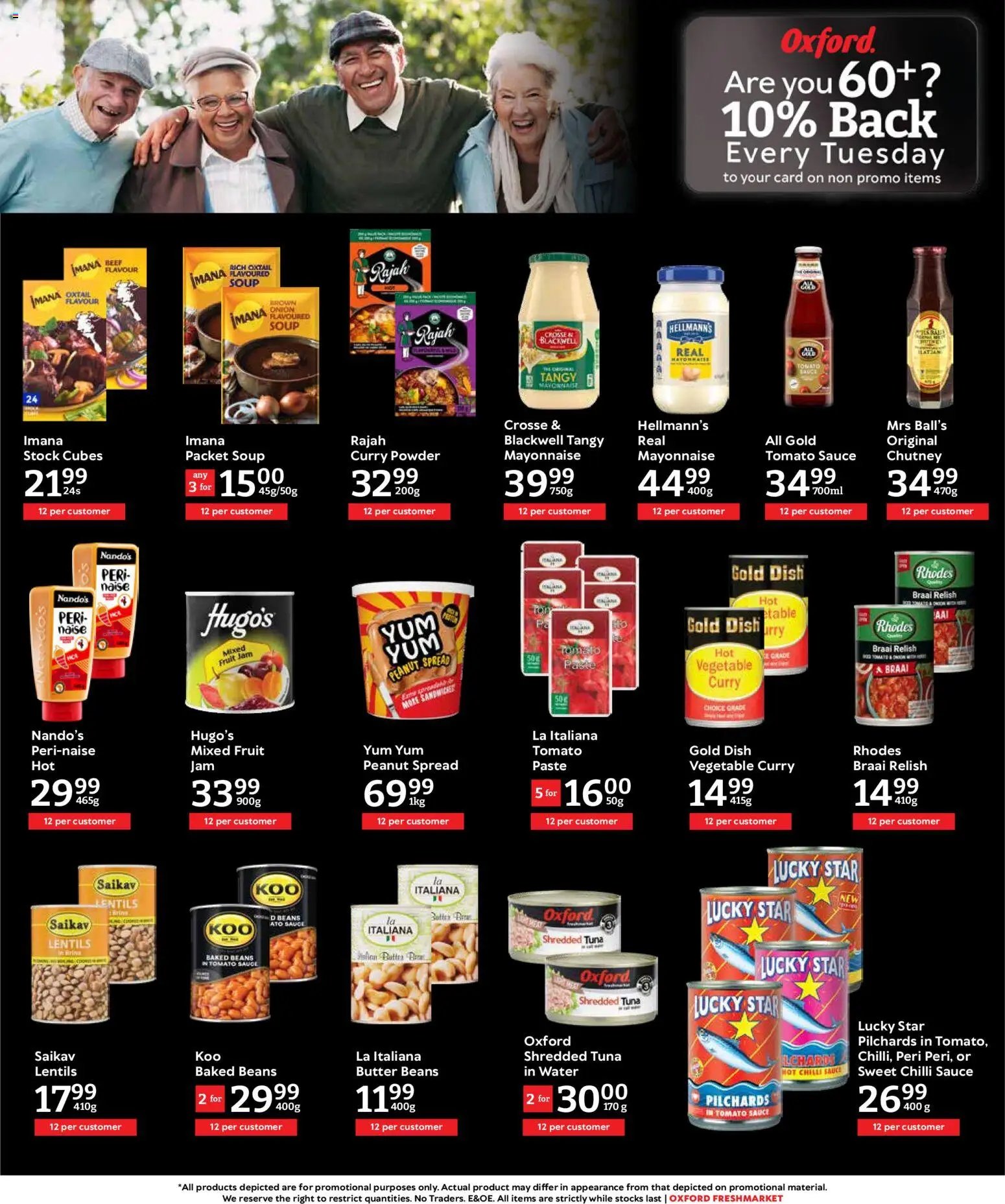 Oxford Freshmarket Specials