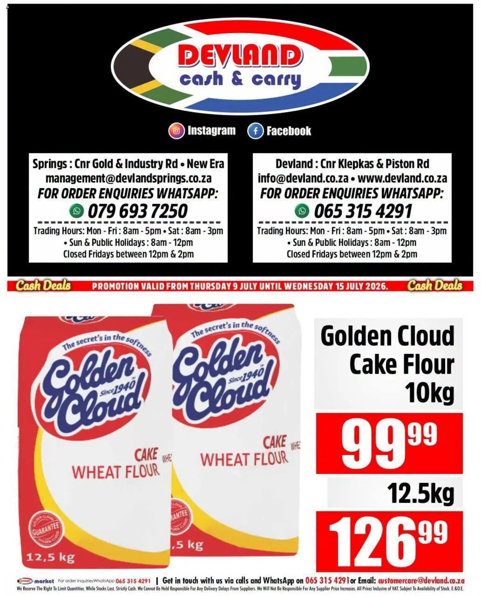 Devland Cash Deals