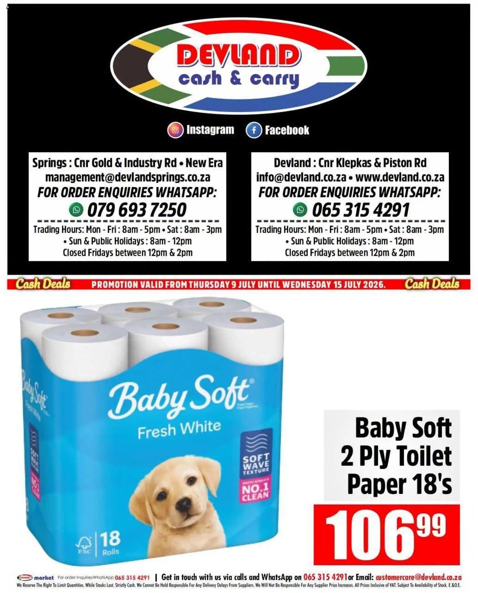 Devland Cash Deals