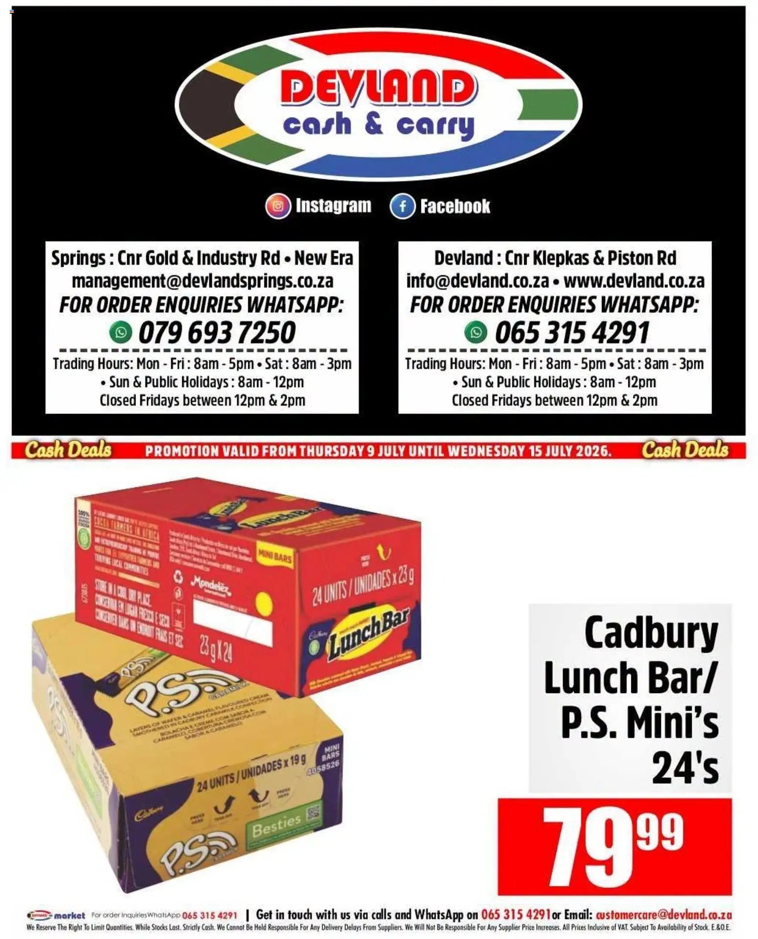 Devland Cash Deals