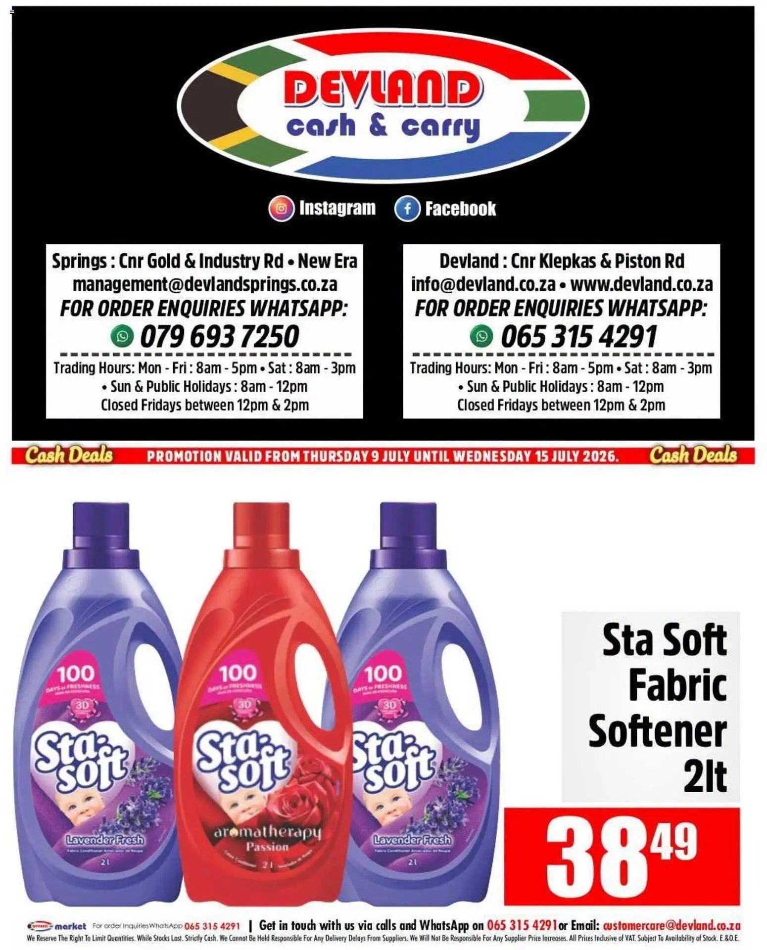Devland Cash Deals